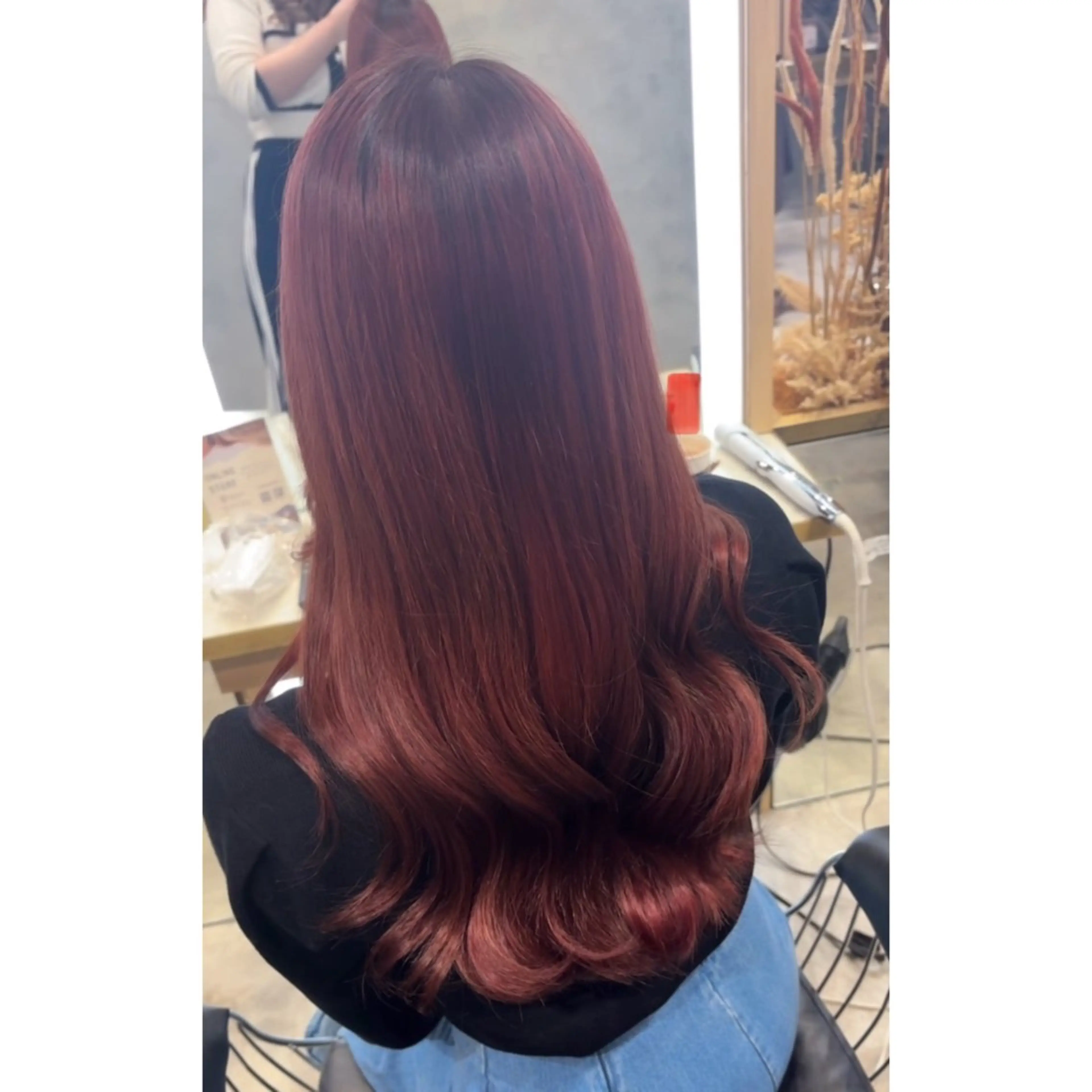 ロング カラー カット ヘアカラー トリートメント Rino 🎀🖤のヘアスタイル