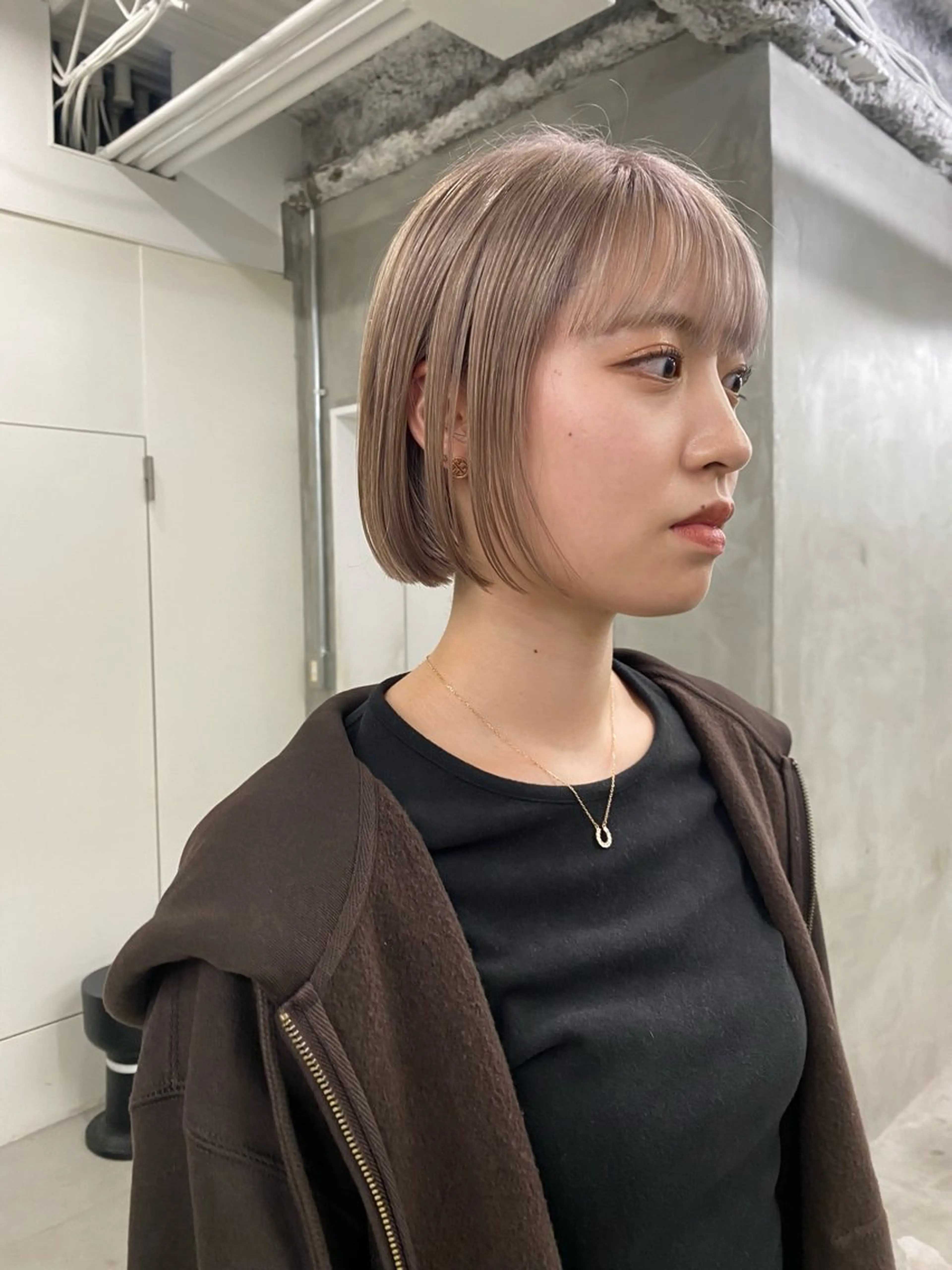 ショート カラー yiye 青山所属・無料カットモデル募集 🌱ひょうがのヘアスタイル