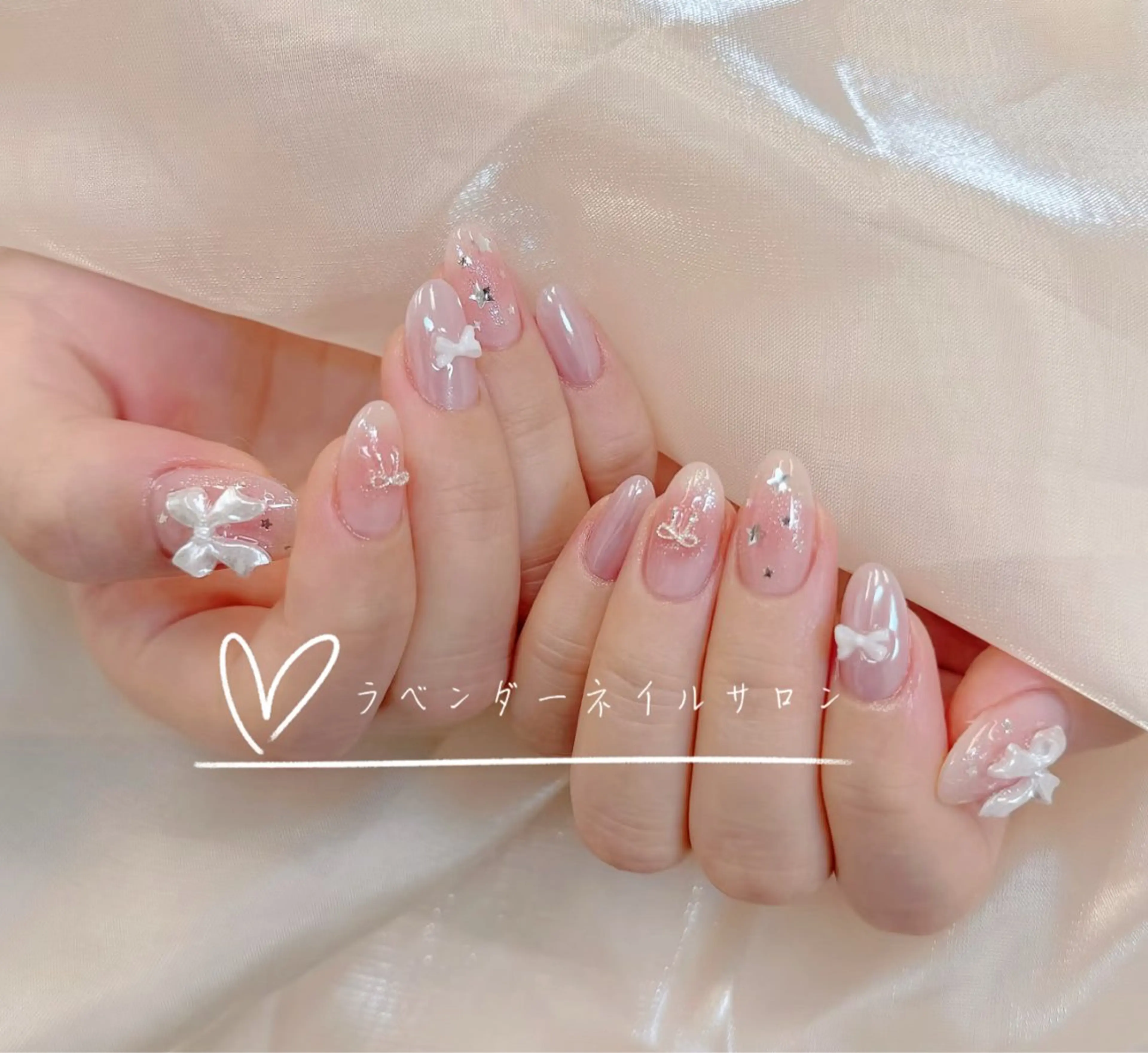 ネイル ラベンダー💖日暮里 ルル💖ネイルのネイルデザイン