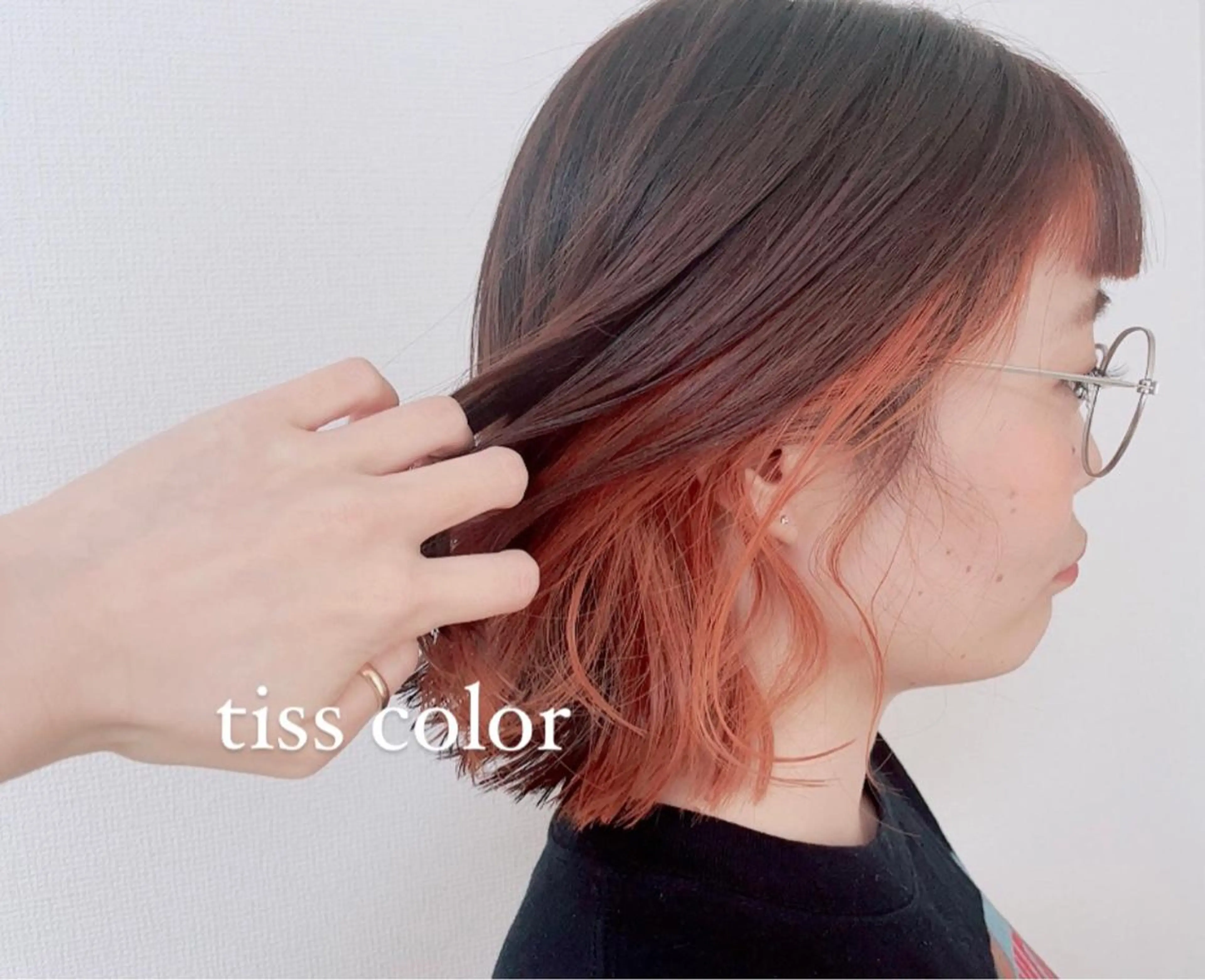 ミディアム カラー ヘアカラー loop hair所属・kohatsu こはっちゃんのネイルデザイン