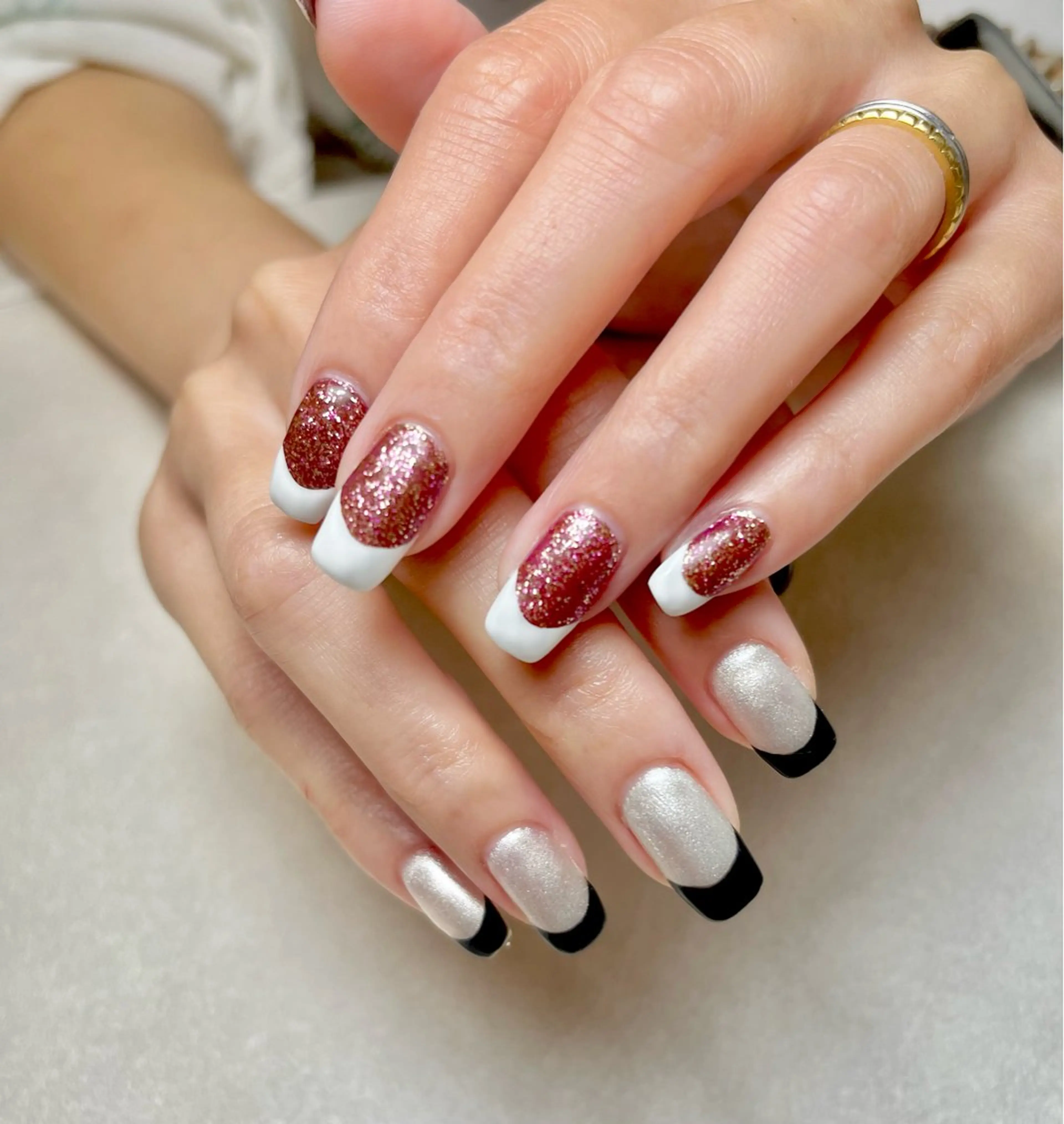 ネイル フレンチネイル ハンドネイル nail room.のネイルデザイン