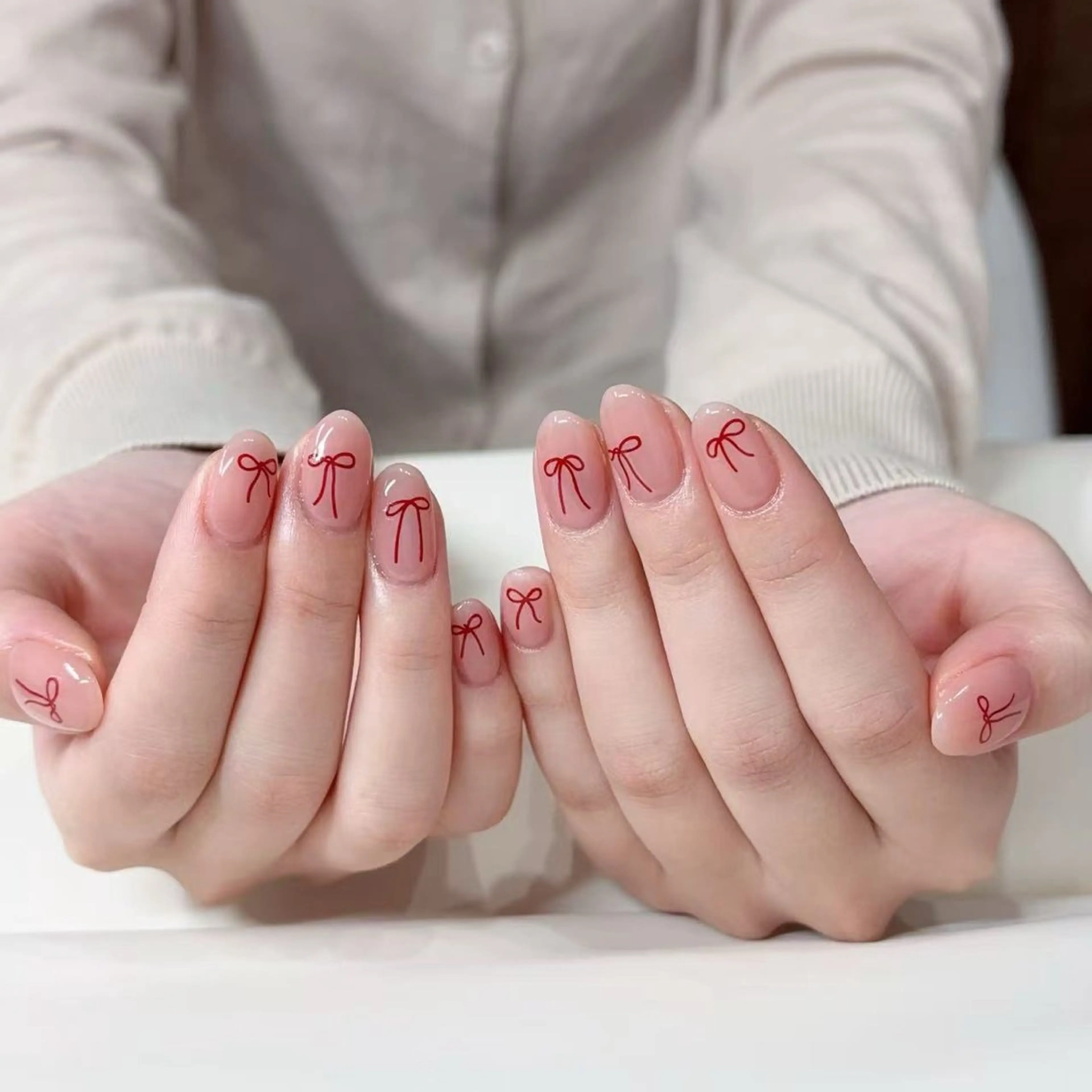 ネイル アートネイル チークネイル 長さ出し フットネイル ジェルネイル For you. Nail Salonのネイルデザイン
