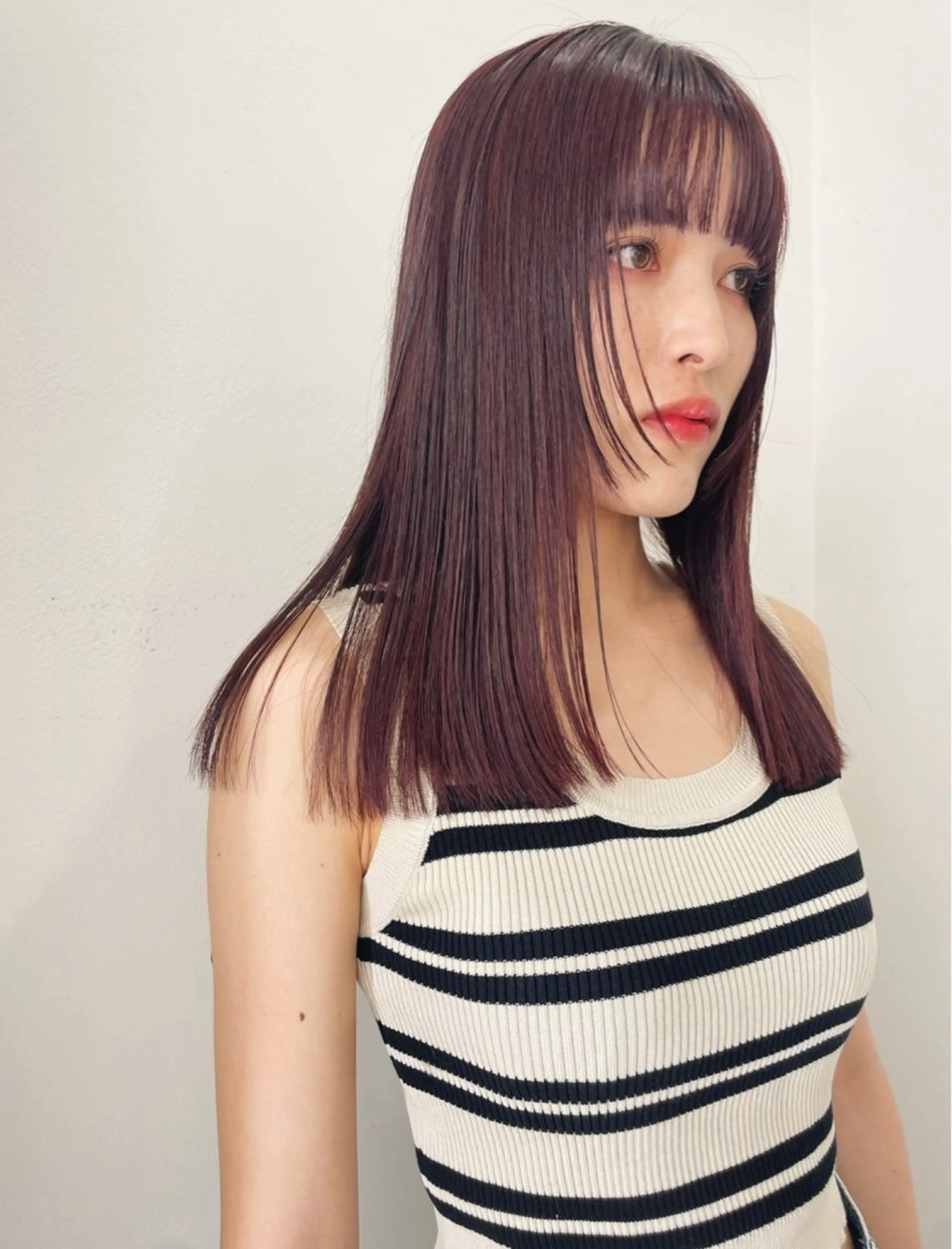 セミロング HIBIKI/原宿 ハッシュカット🪄のヘアスタイル