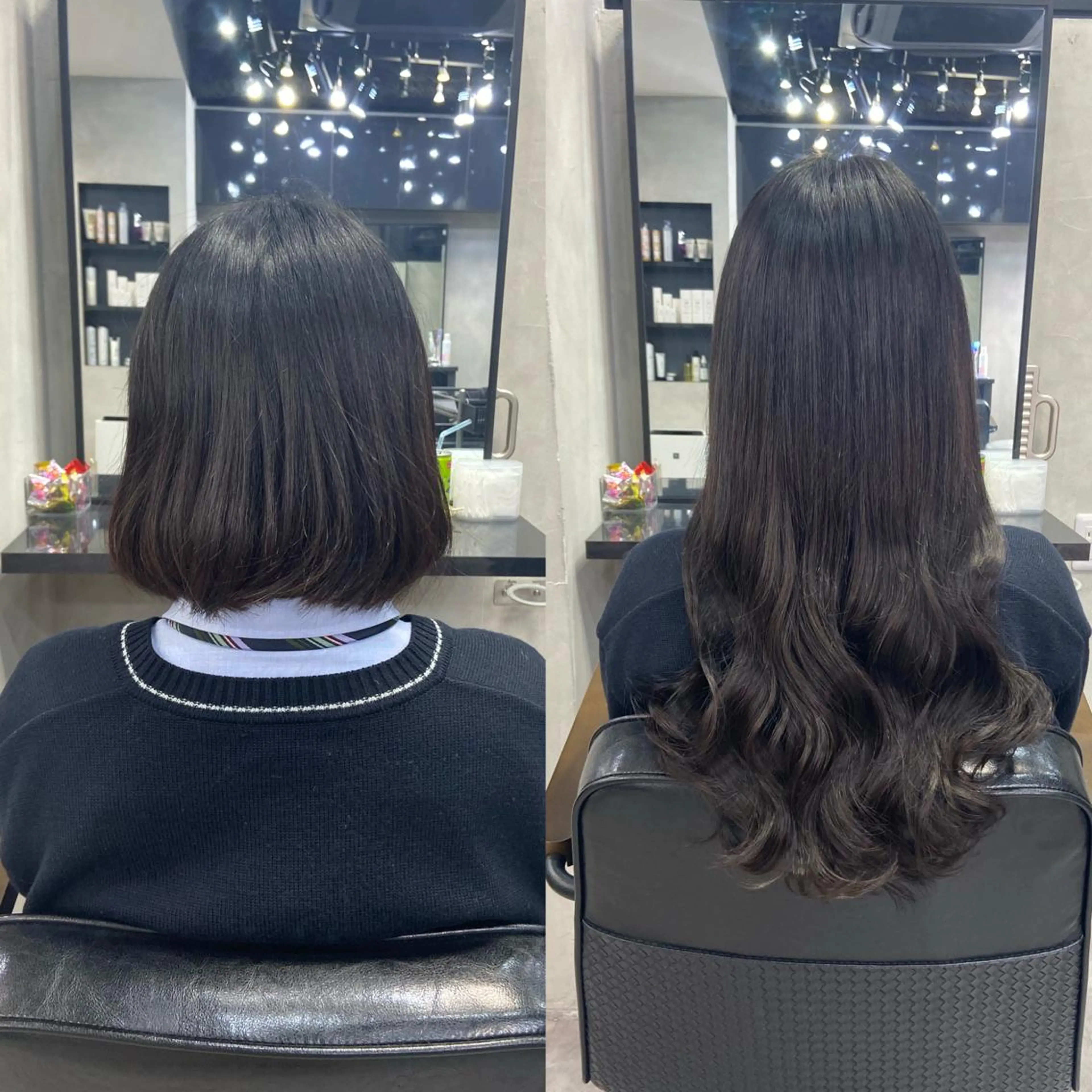 ロング カラー ヘアアレンジ シールエクステ ダブルカラー グラデーションカラー ハイライトカラー インナーカラー ar+ ❤︎ maiのヘアスタイル