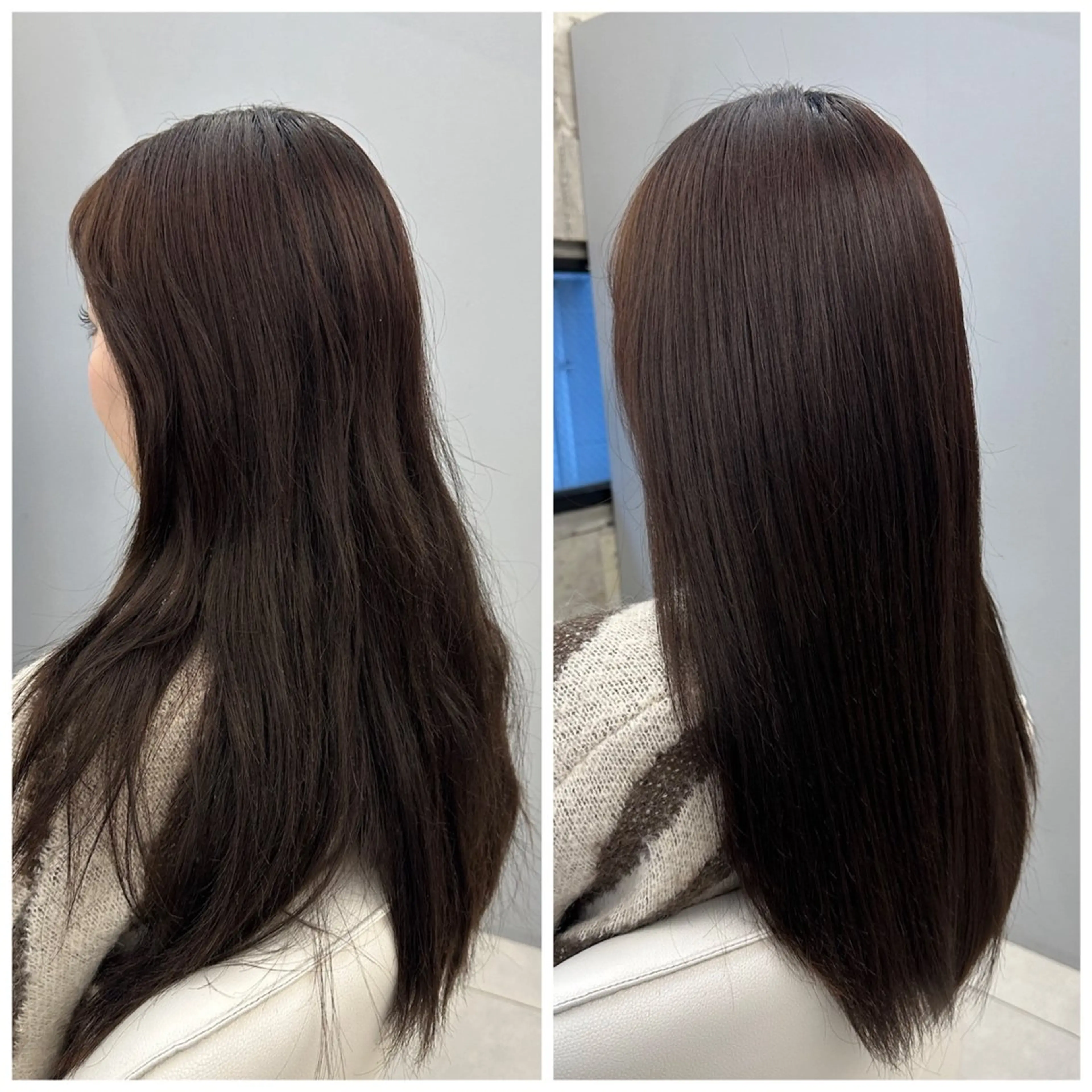 ロング 縮毛矯正 CHARLES DESSIN所属・神宮前 ／吉田日和のヘアスタイル