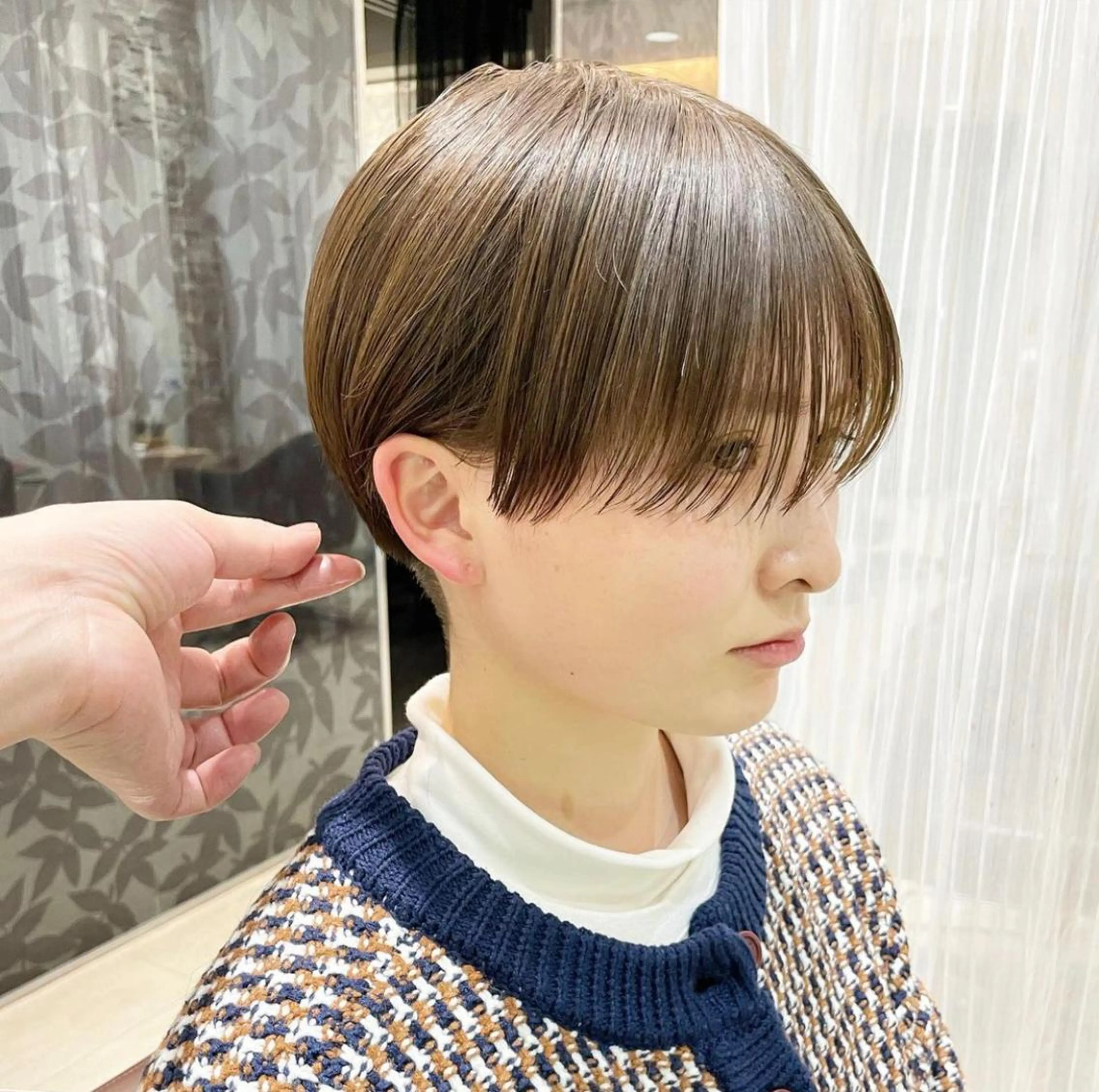 ショート カラー カット ヘアカラー le. pidorgeのヘアスタイル