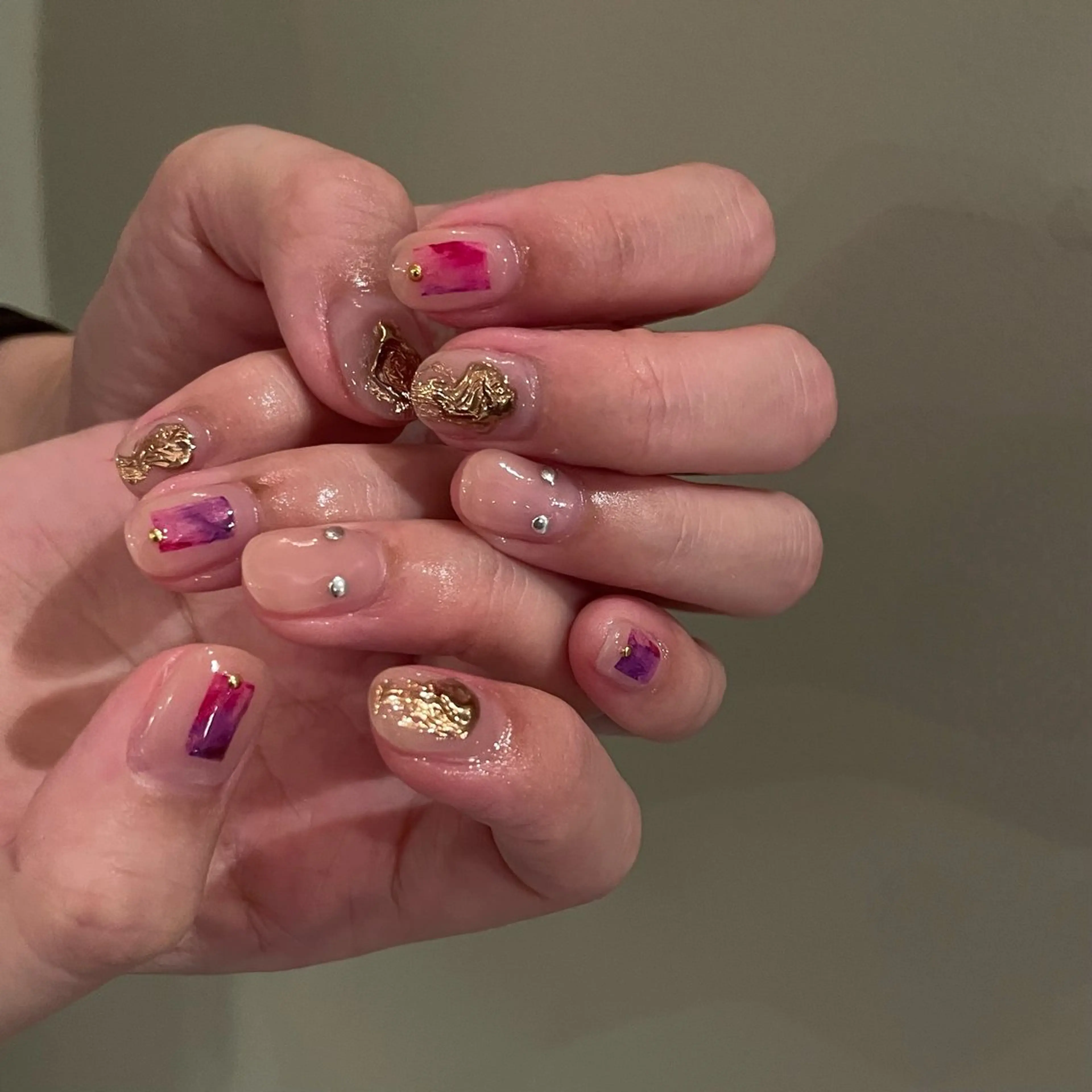 ネイル ハンドネイル lowaly所属・NAKAMURA HARUKAのネイルデザイン