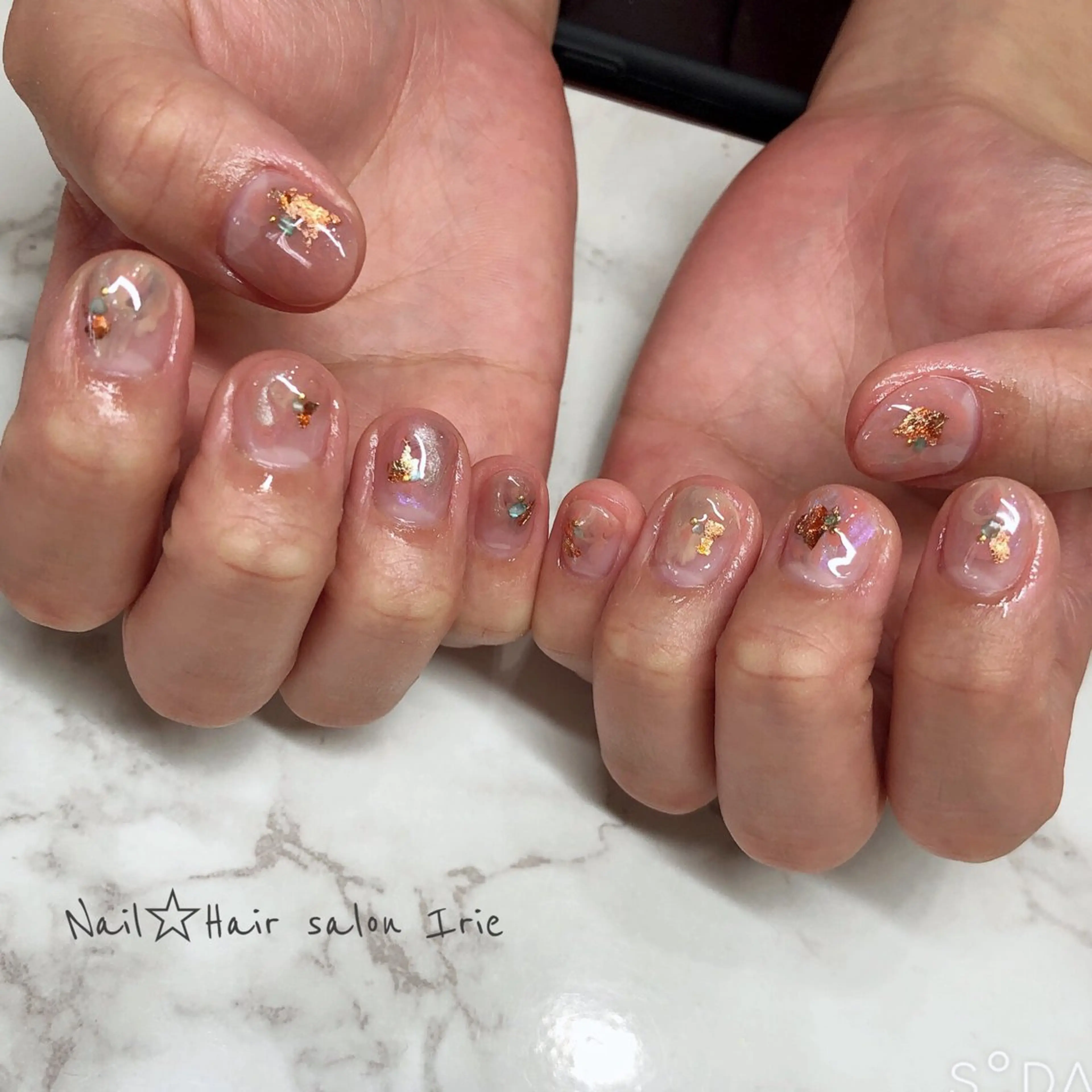 ネイル ハンドネイル Hair salon Irie所属・與儀 知佳のネイルデザイン