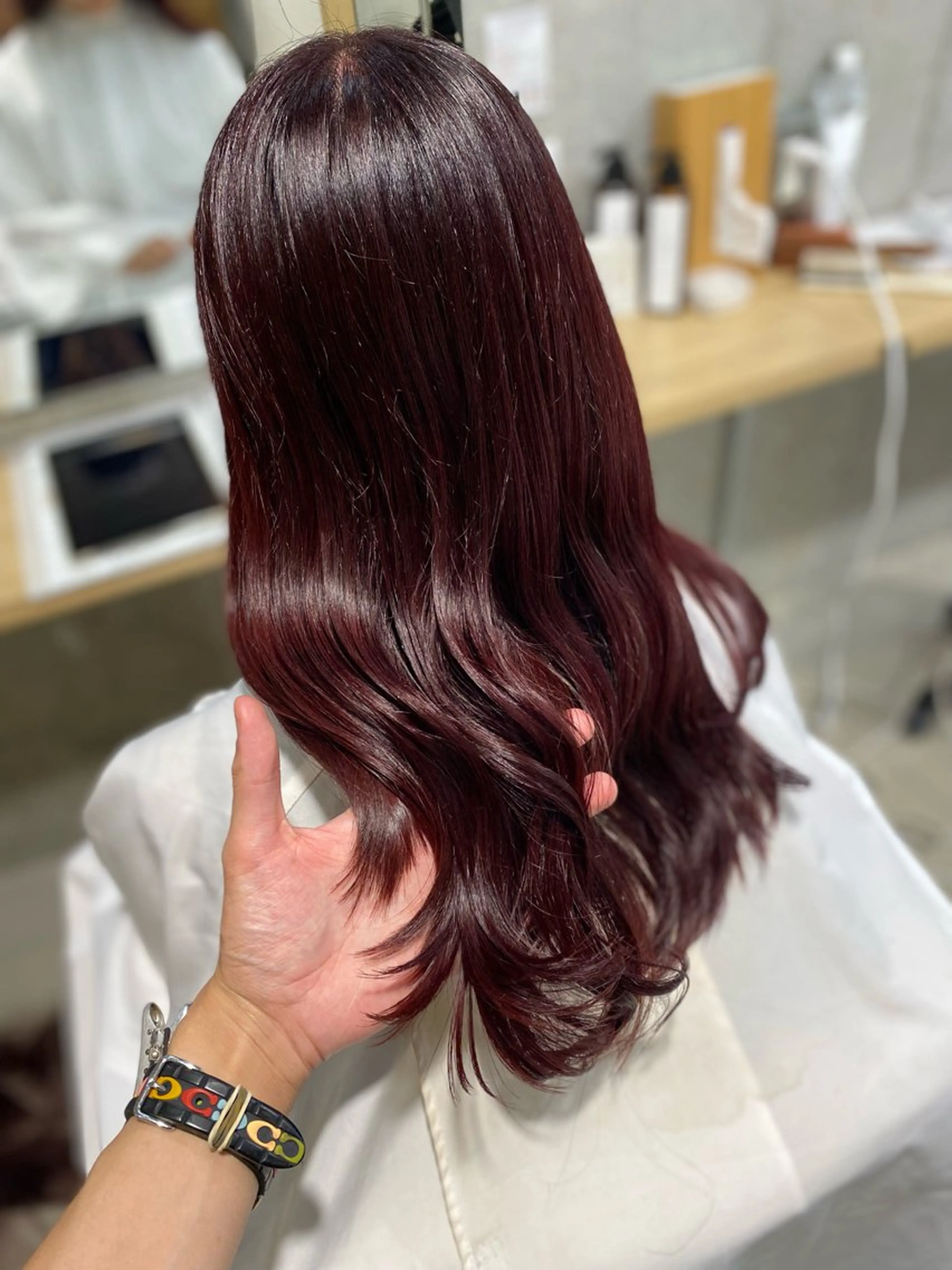 レディースカット💇‍♀️➕カラー✨️の写真