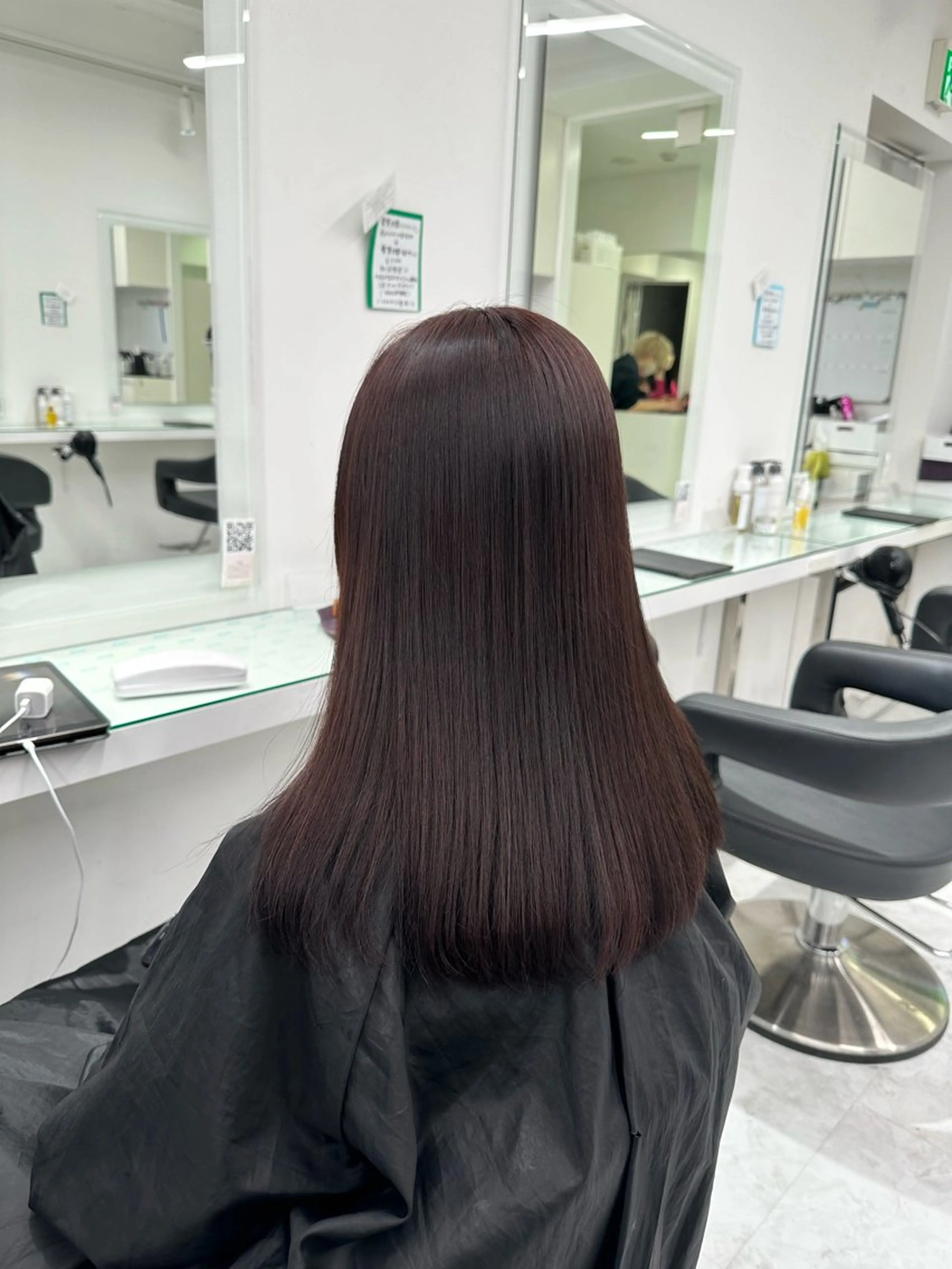 カラー マンツーマン/原宿/ 透明感カラー⭐️のヘアスタイル