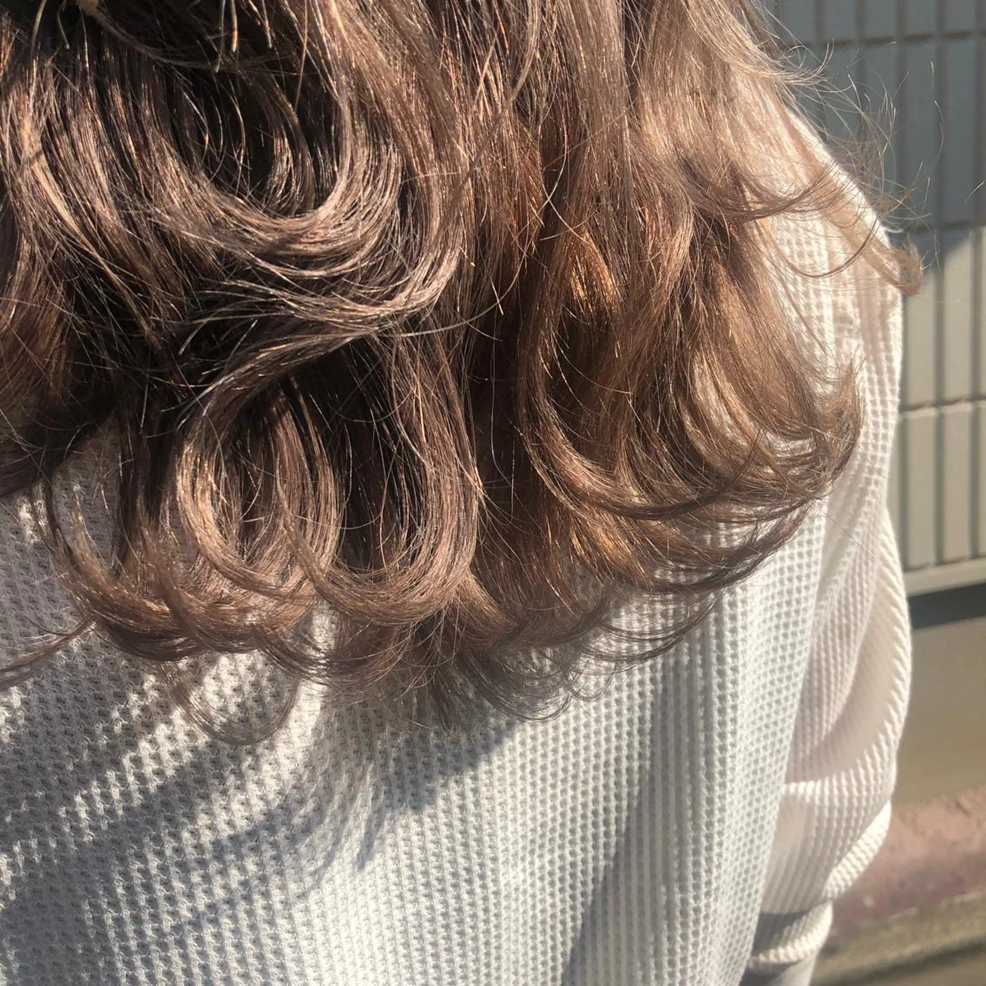 セミロング カラー ベージュカラー ブリーチ 透明感カラー カット ヘアカラー トリートメント ヘッドスパ BRITS 渡辺 菜々子のヘアスタイル