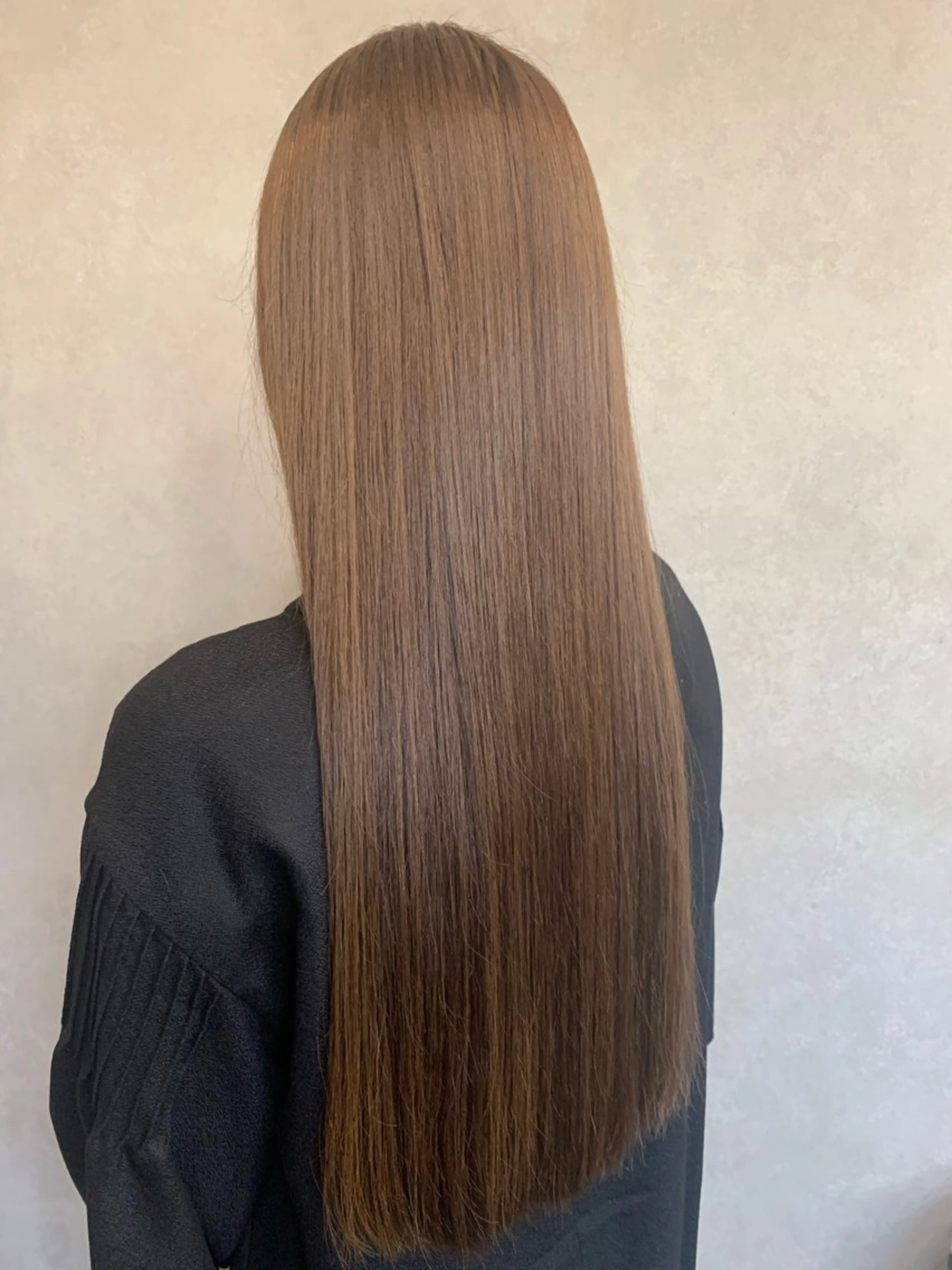 ロング カット 縮毛矯正 【髪質改善】 【酸性ストレート】のヘアスタイル