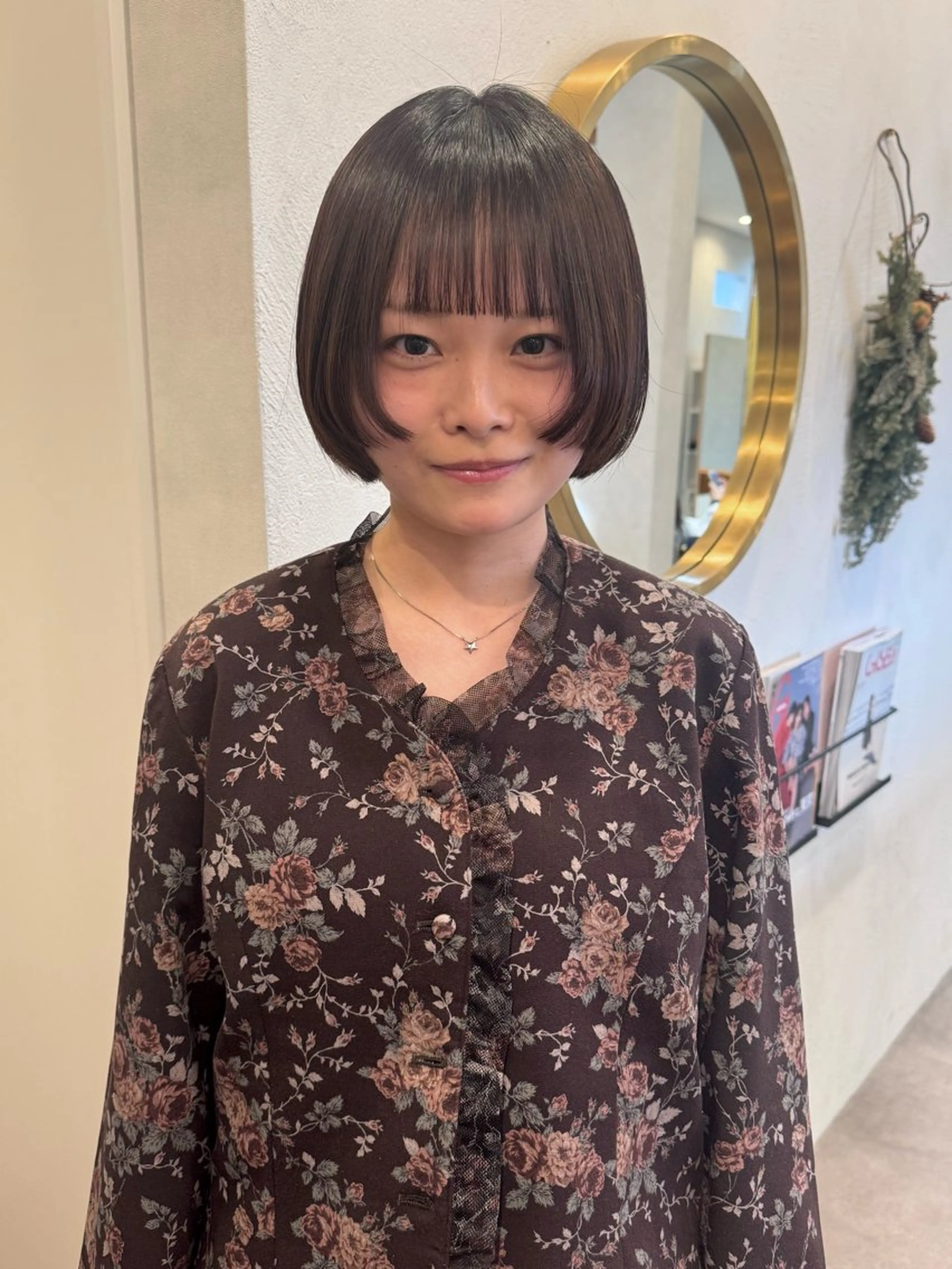 ショート ボブ カット トリートメント Lita. hairdesign所属・kako ／透明感カラー🤍のヘアスタイル