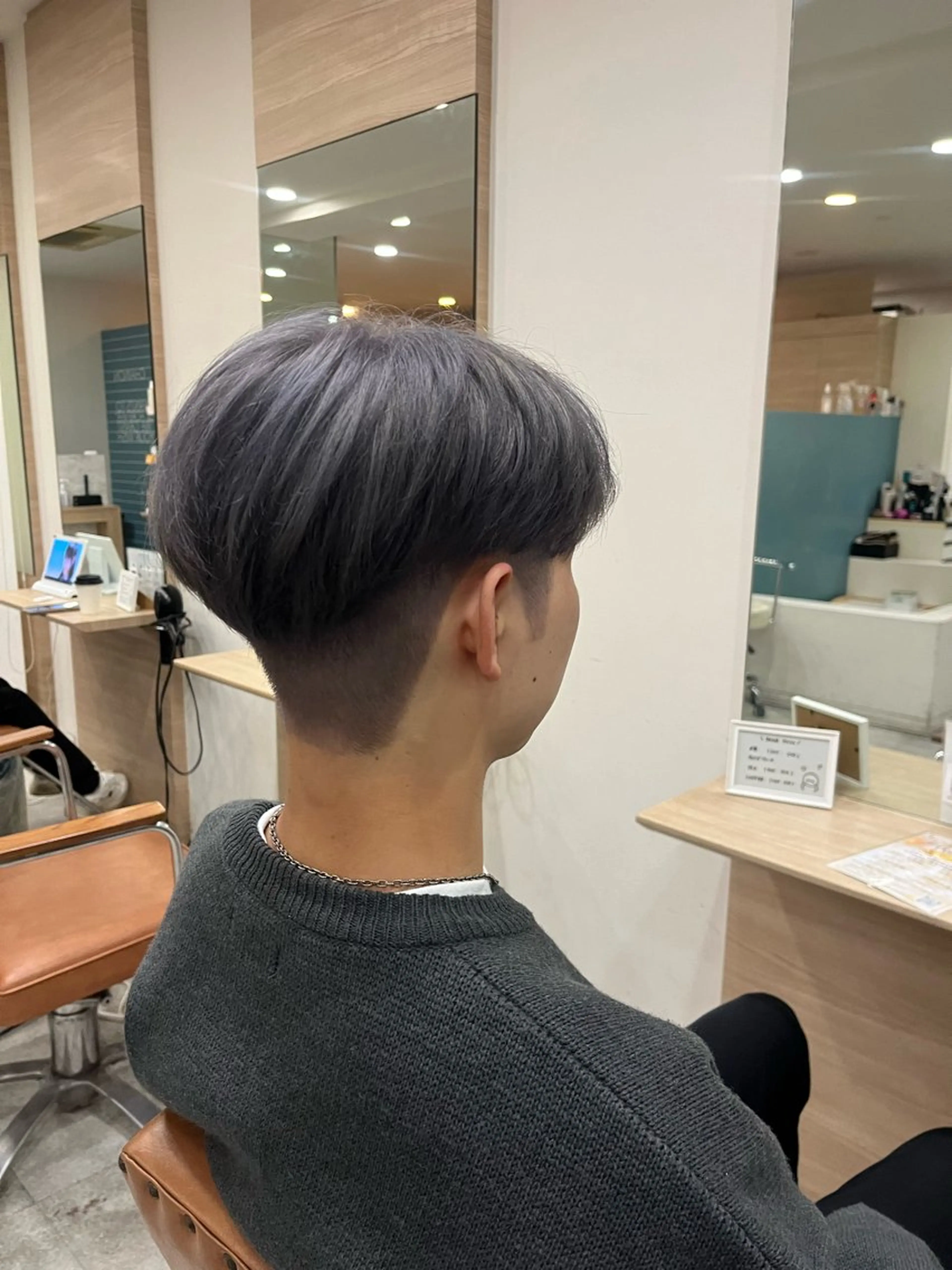 ミディアム 清本 耕介のヘアスタイル
