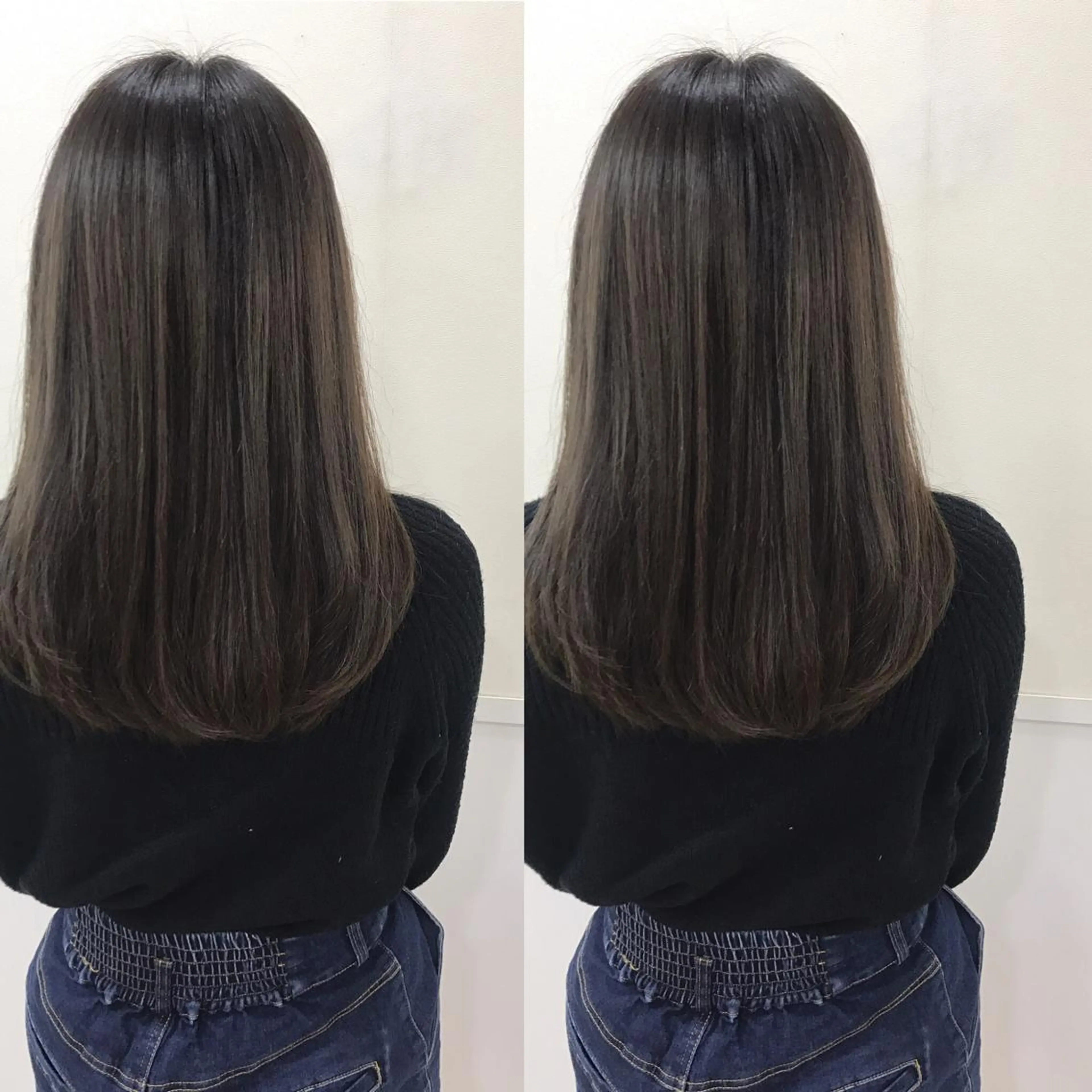 ミディアム ママ美容師まつげ 🤍まき🤍のヘアスタイル