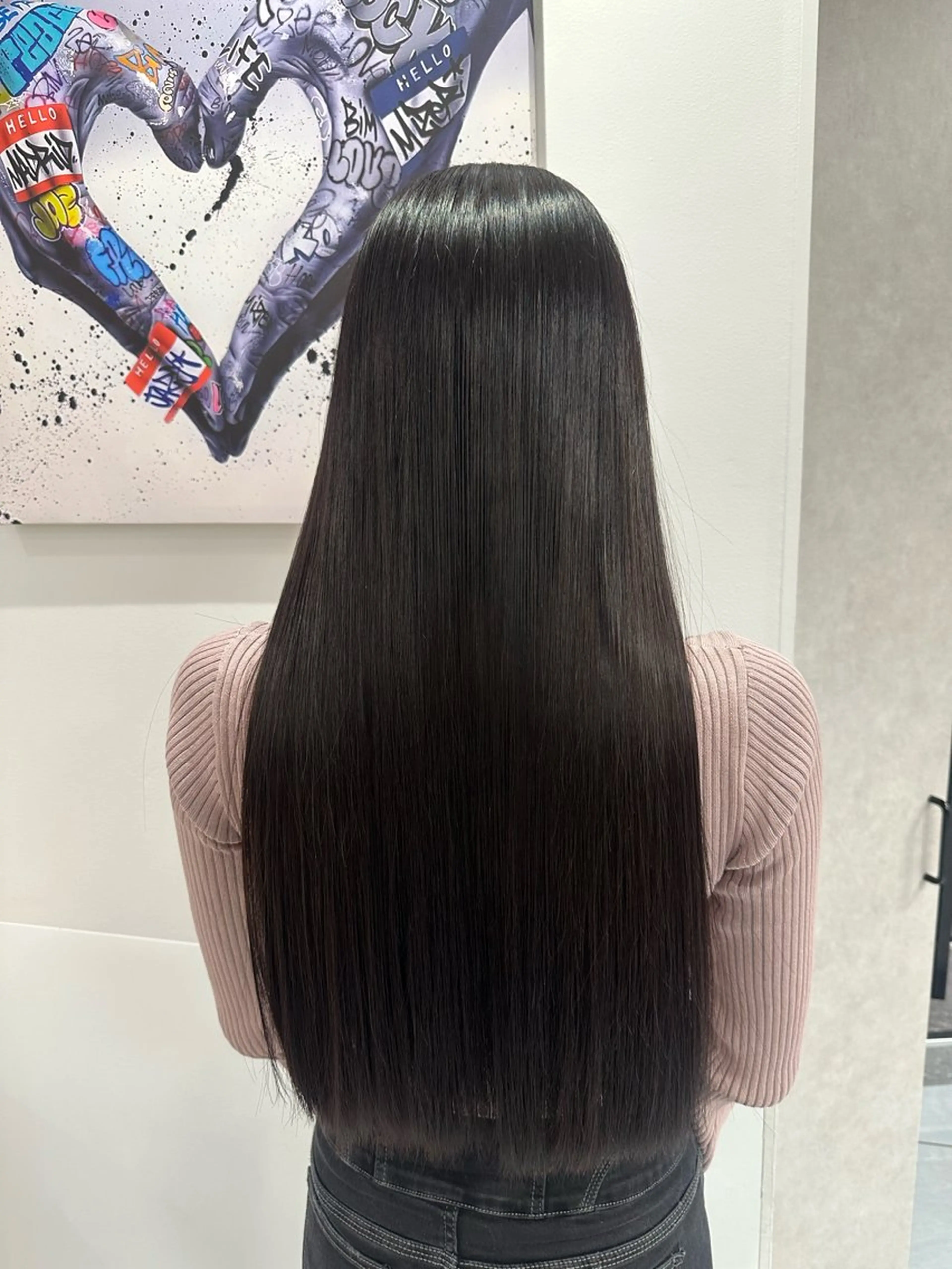 ロング パーマ Ash桜木町🐶 勝島 翔のヘアスタイル