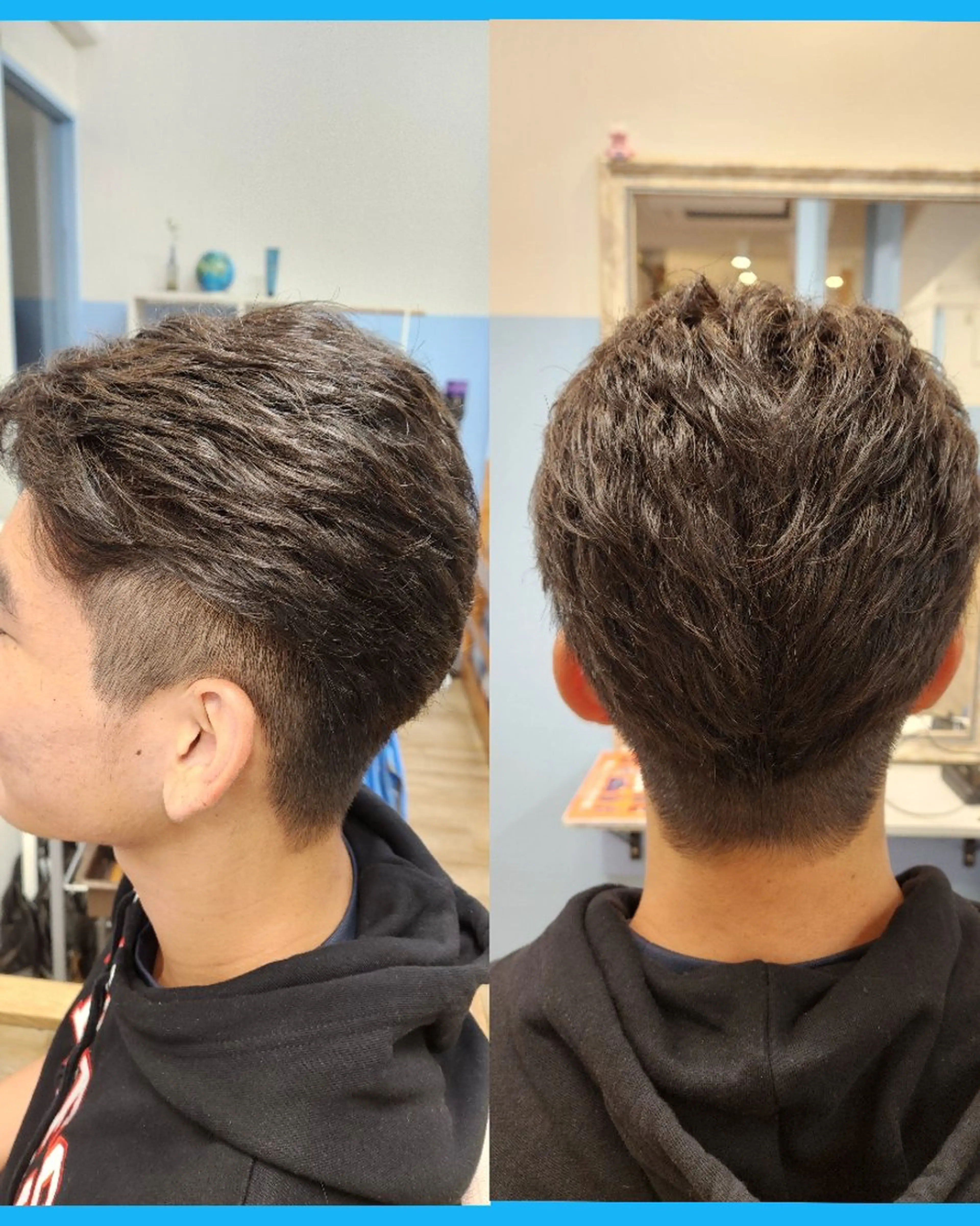 メンズ カット のむら りさのヘアスタイル