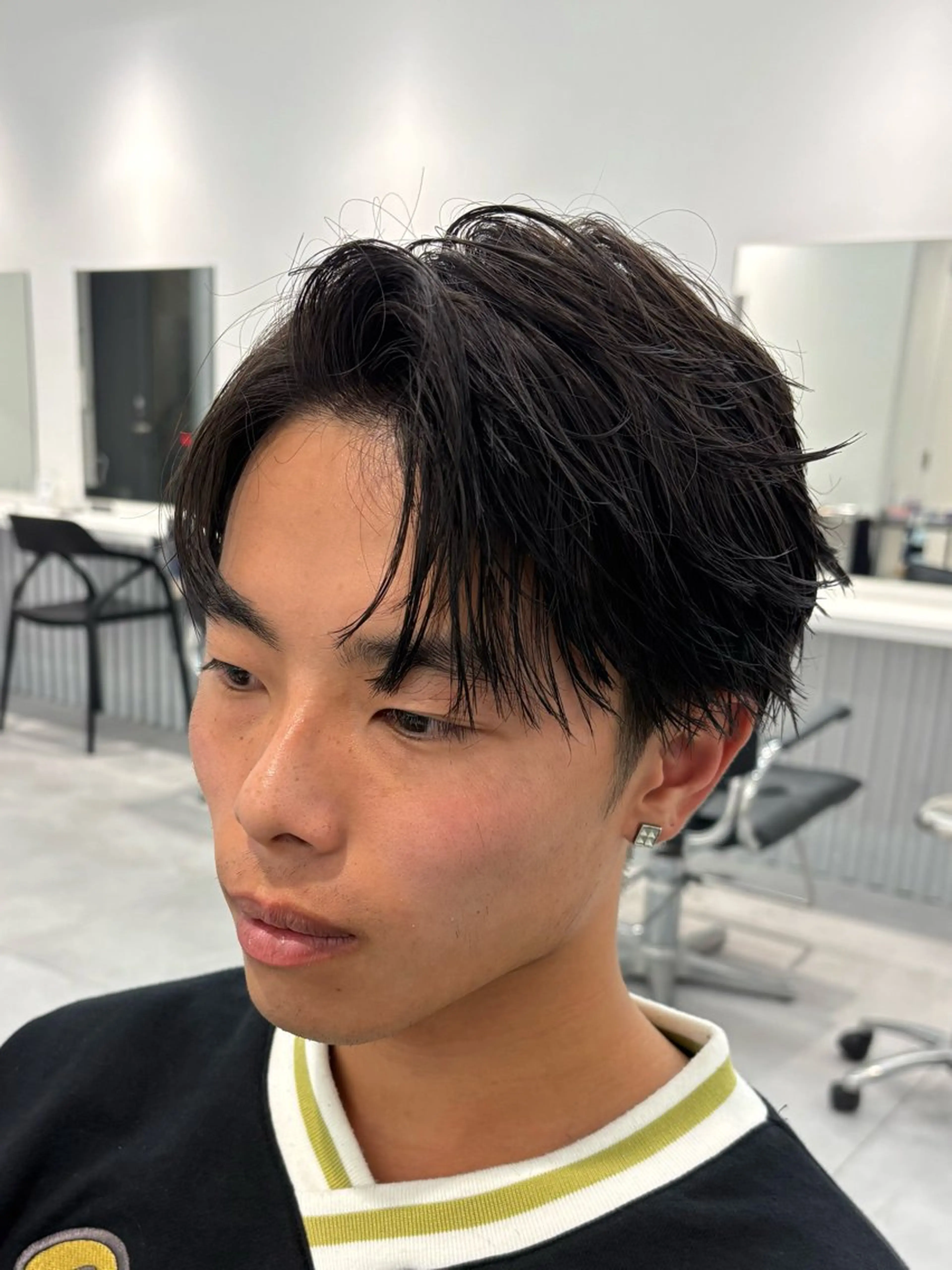 ショート メンズ 鈴木 悠月のヘアスタイル