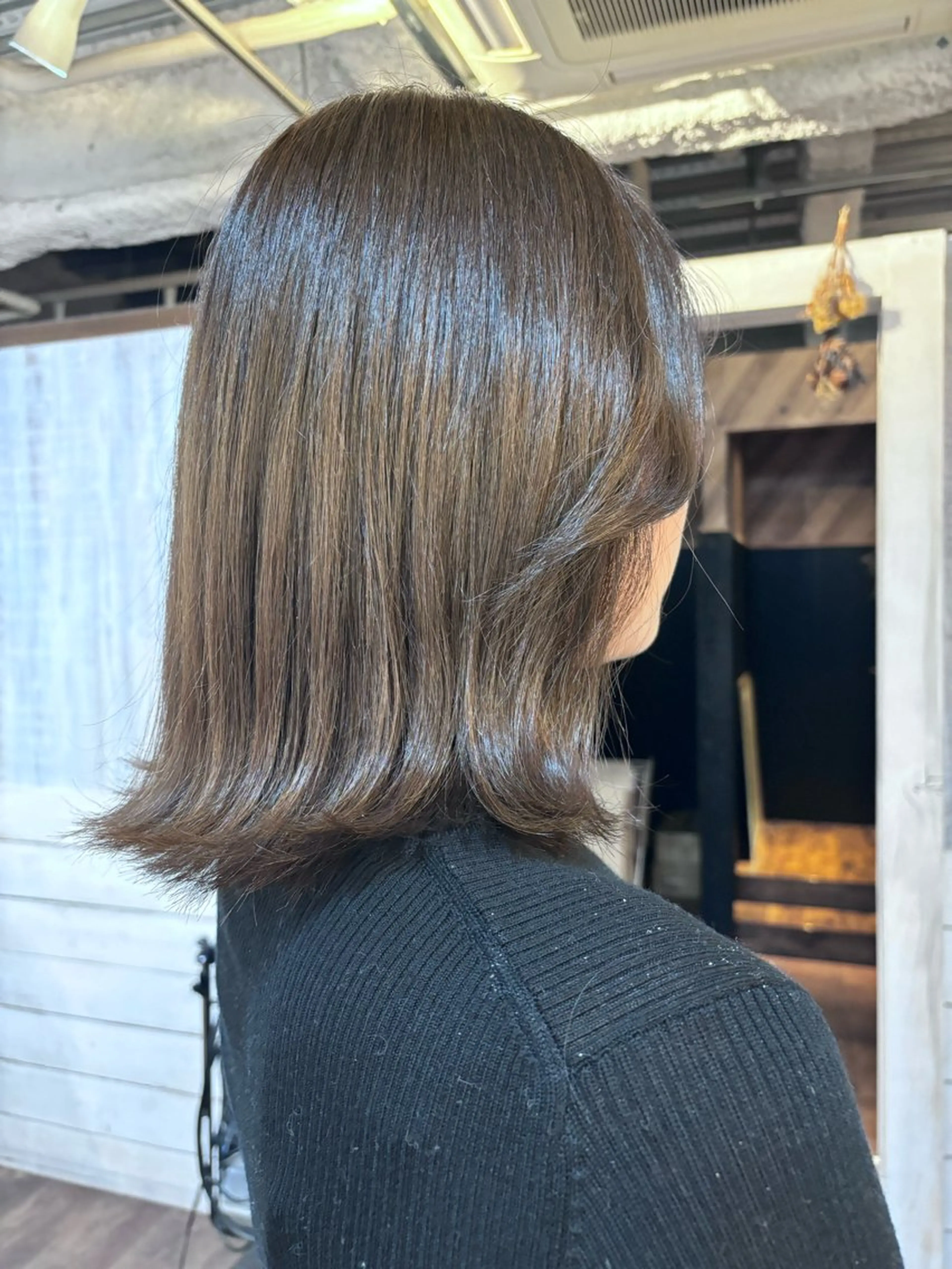 ミディアム 透明感/レイヤー /ayaneのヘアスタイル