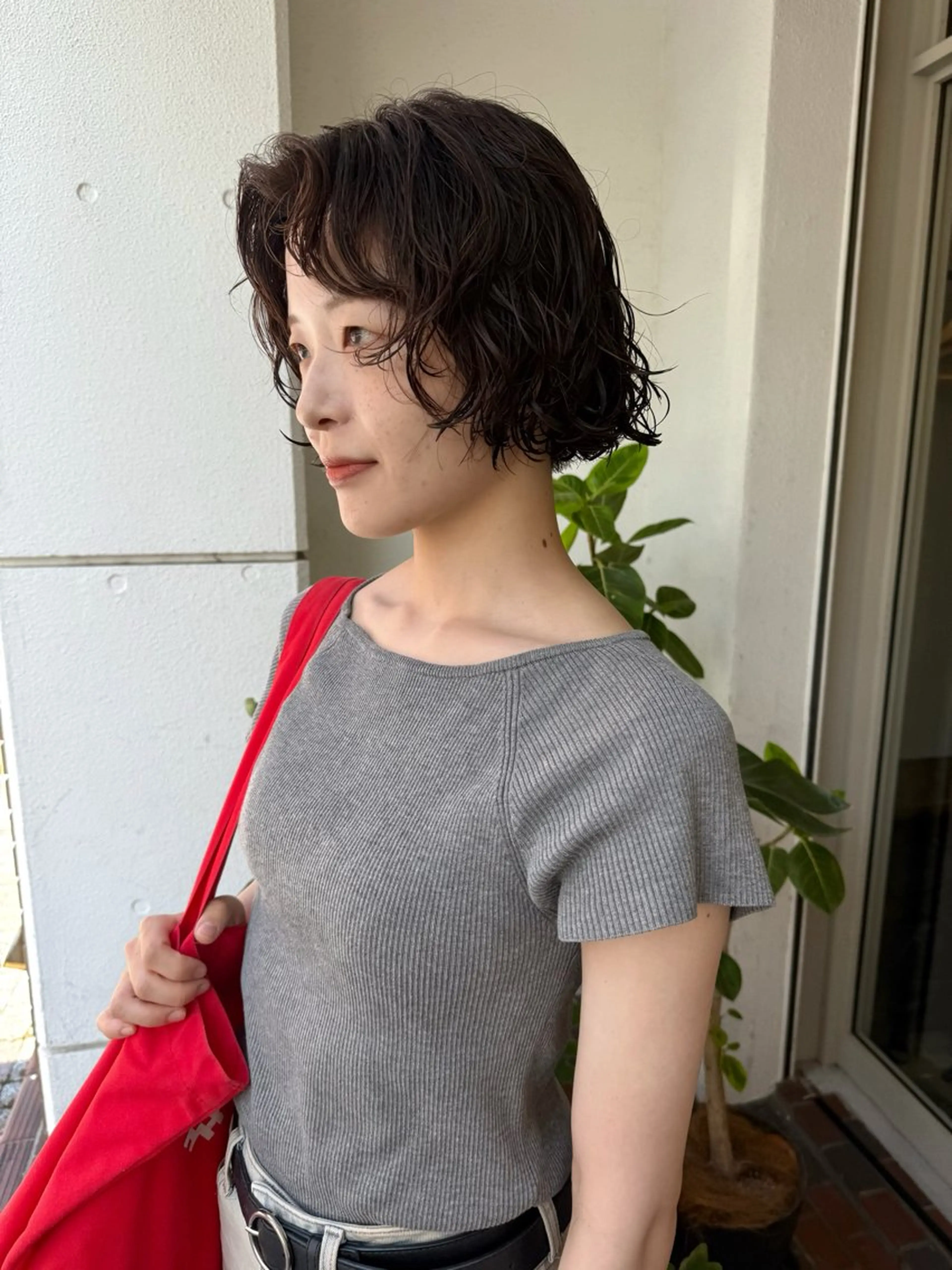 パーマ カット パーマ トリートメント muku所属・ボブ/パーマ /muku サリのヘアスタイル