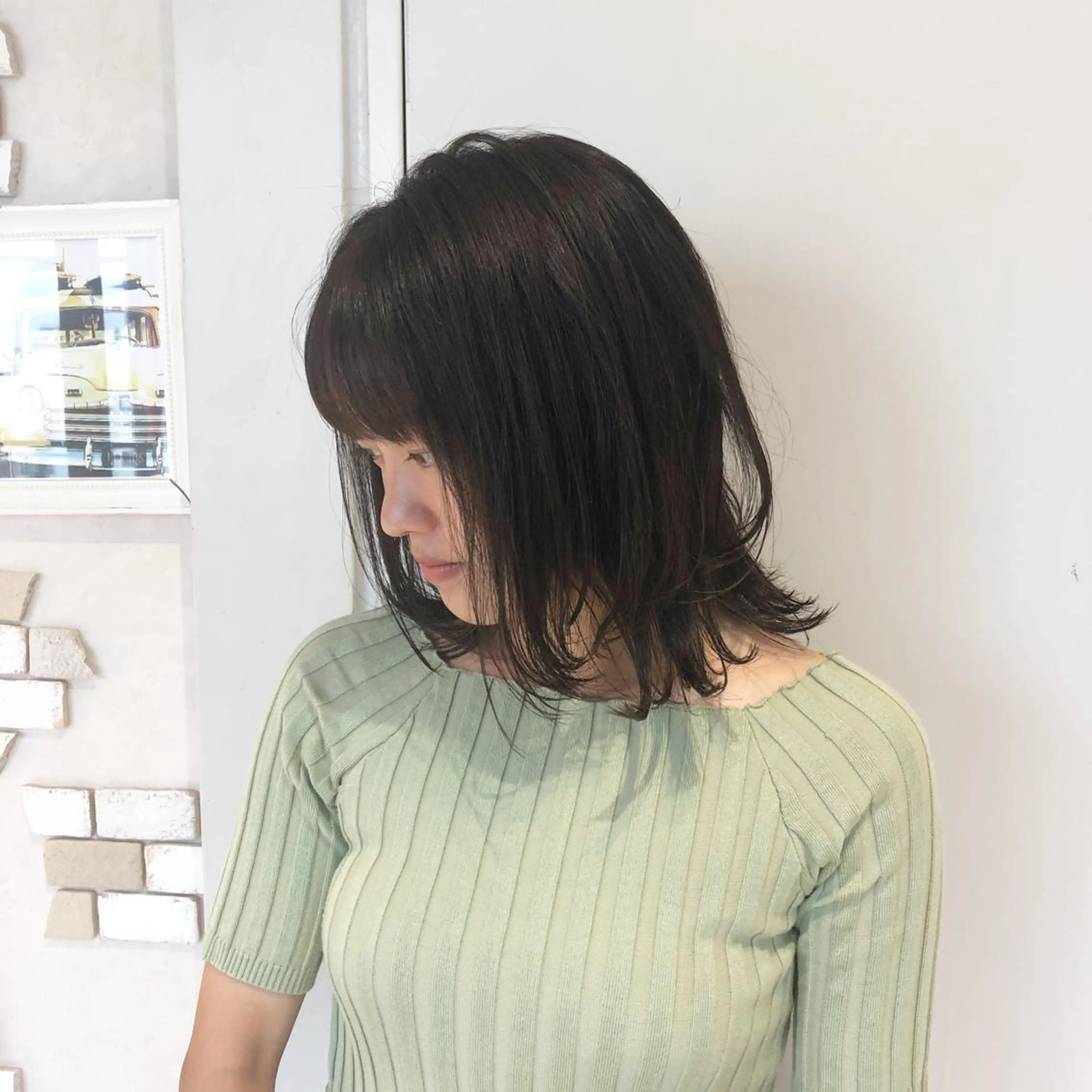 ミディアム salut町田/ボブ 🌷kana🌷のヘアスタイル