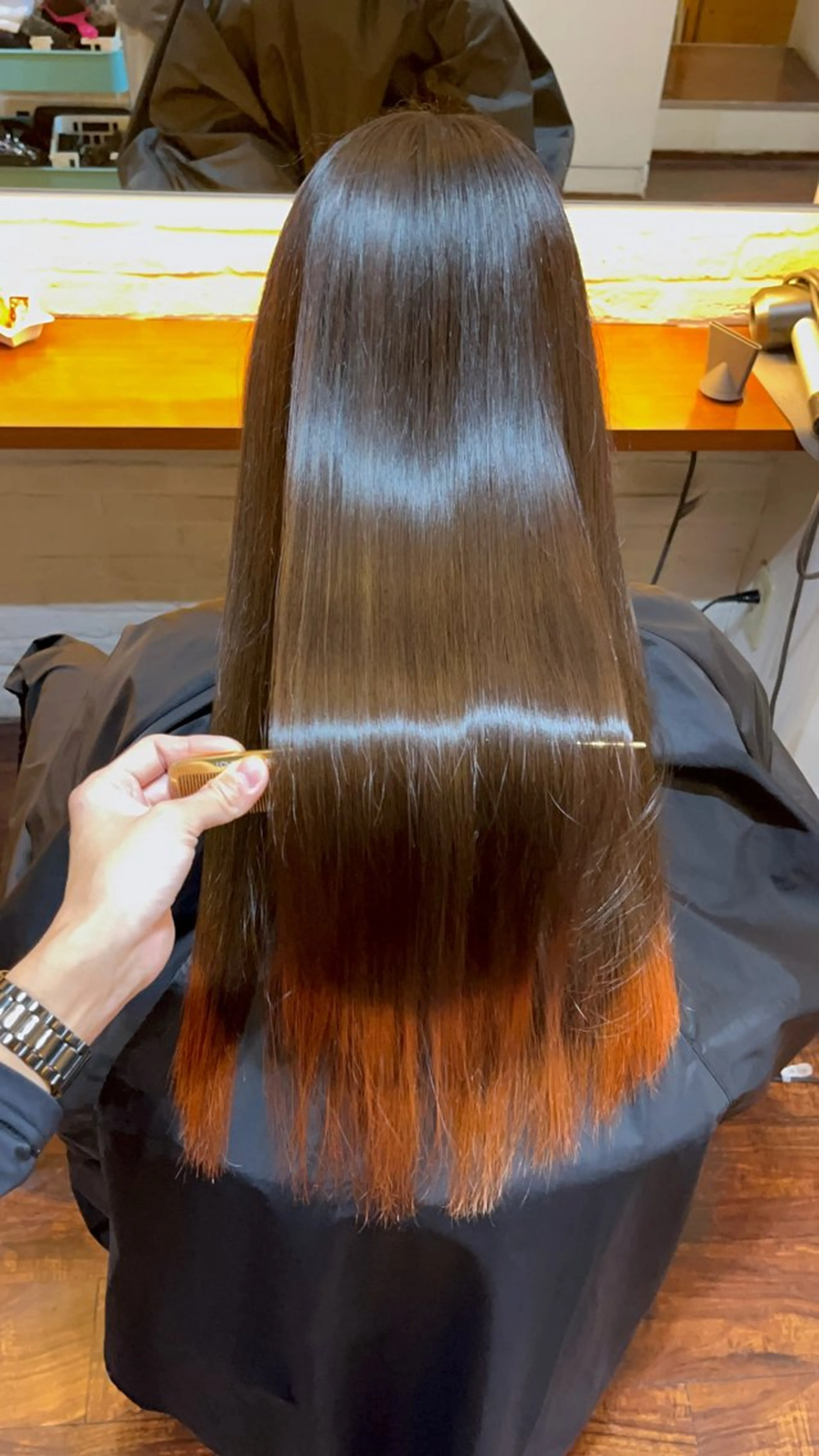 ロング 縮毛矯正 トリートメント CoCooN TAKUMAのヘアスタイル