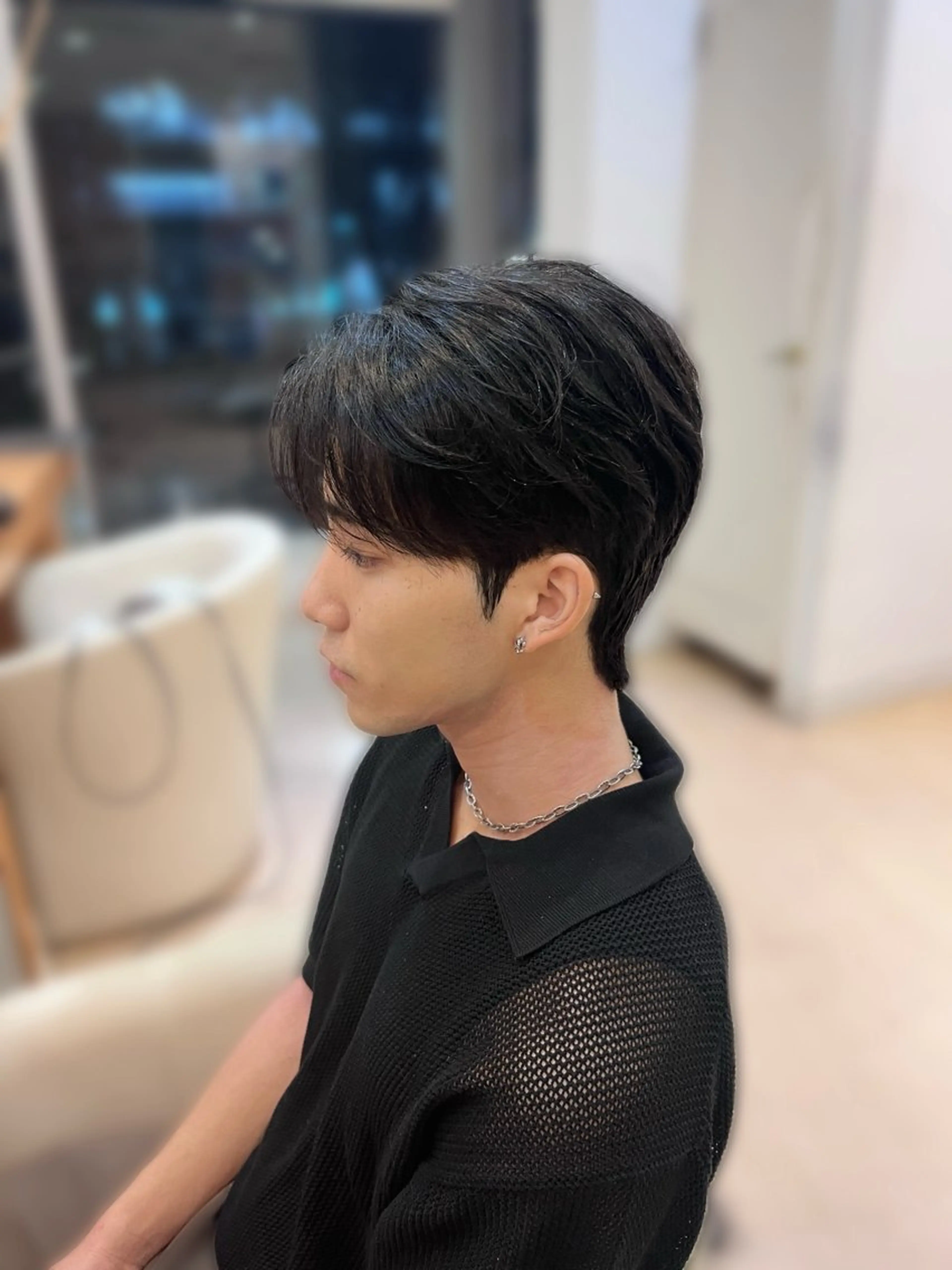 パーマ メンズ カット パーマ トリートメント 💠つたふうか/ 韓国/メンズヘア💠のヘアスタイル