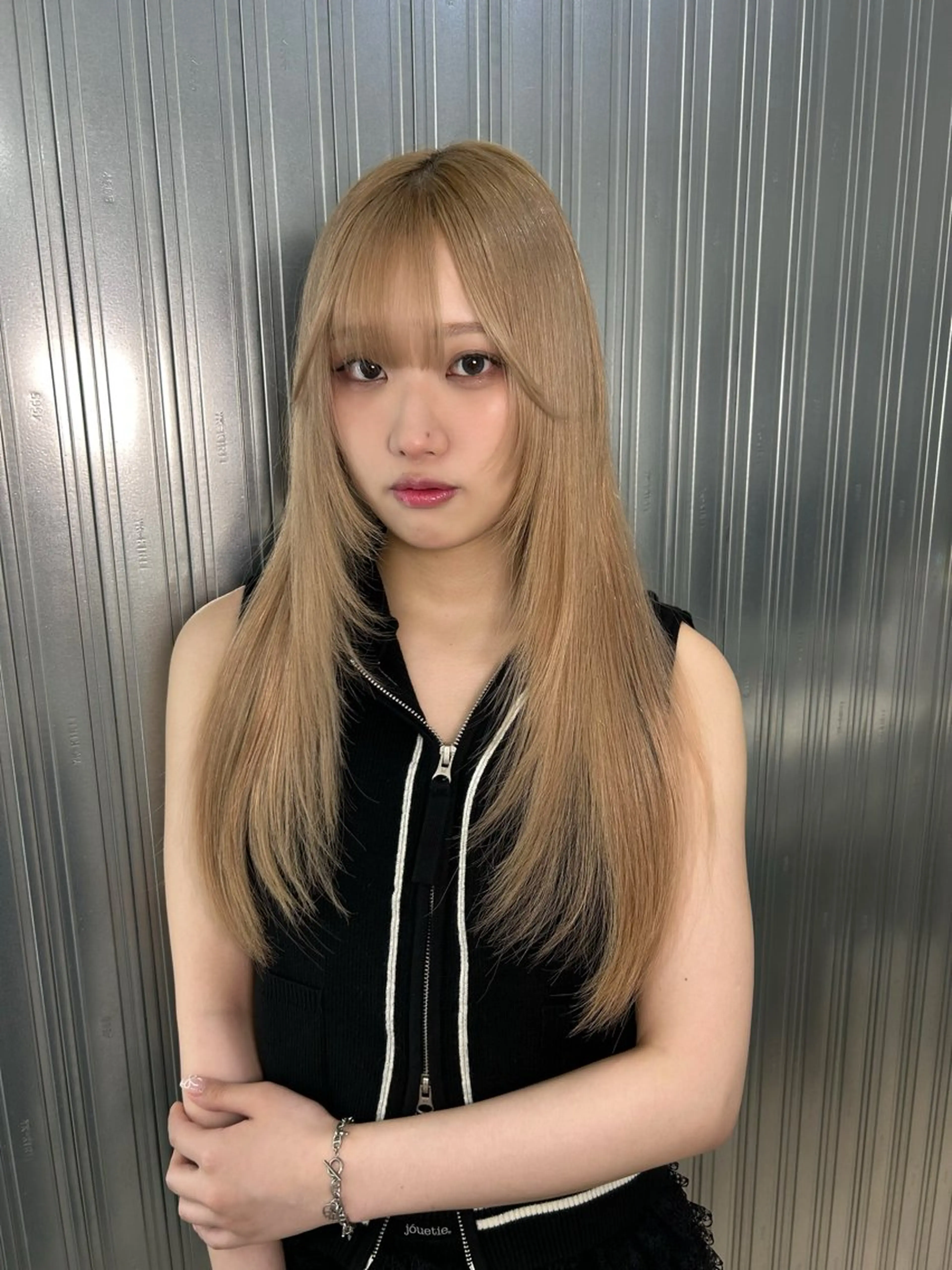 ロング ヘアカラー トリートメント ヘッドスパ ヘアセット 🤍ハル🤍/モテ髪 ヘア🎀/ハイトーンのヘアスタイル