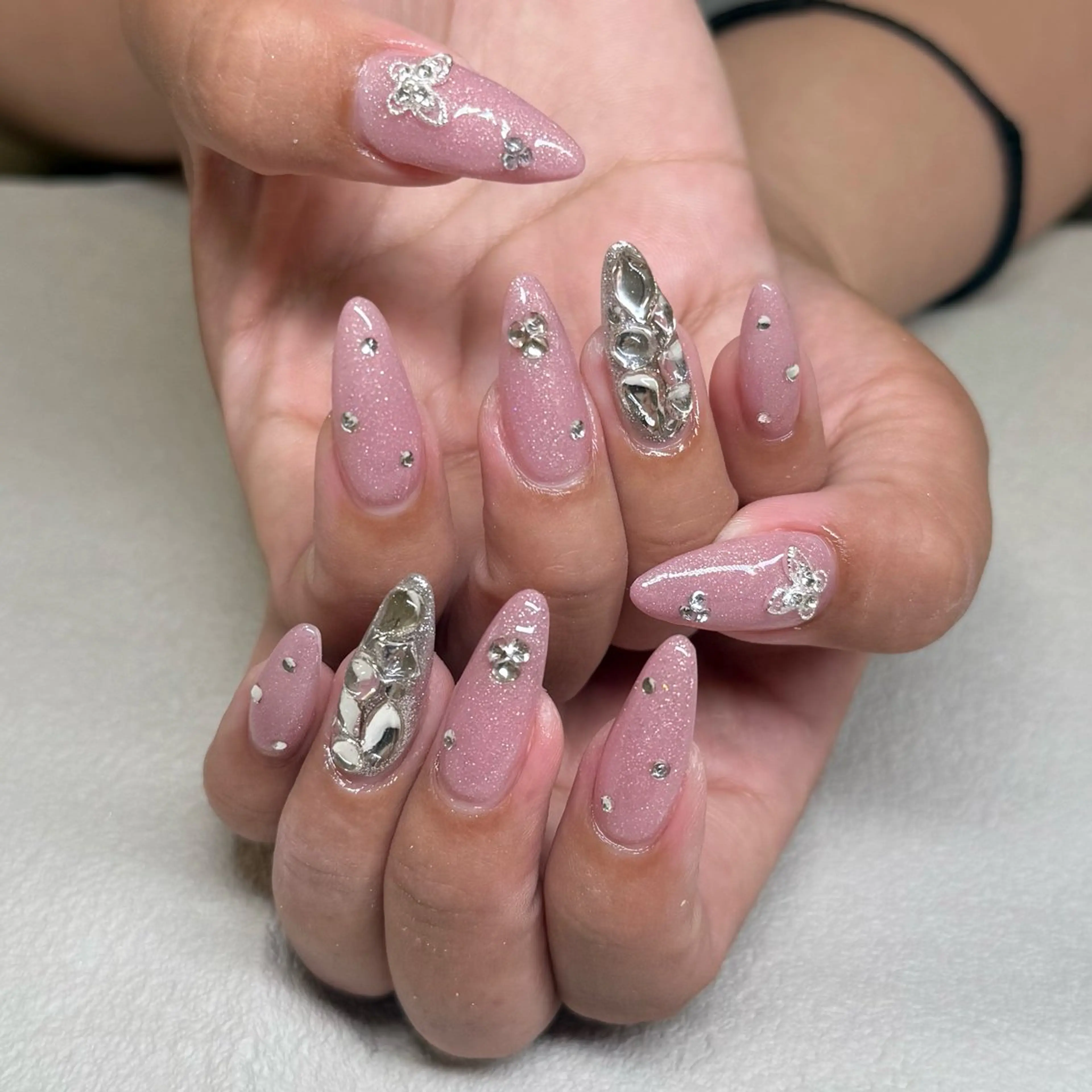 ネイル ハンドネイル maison de NALI ୨ৎ 鶴田のネイルデザイン