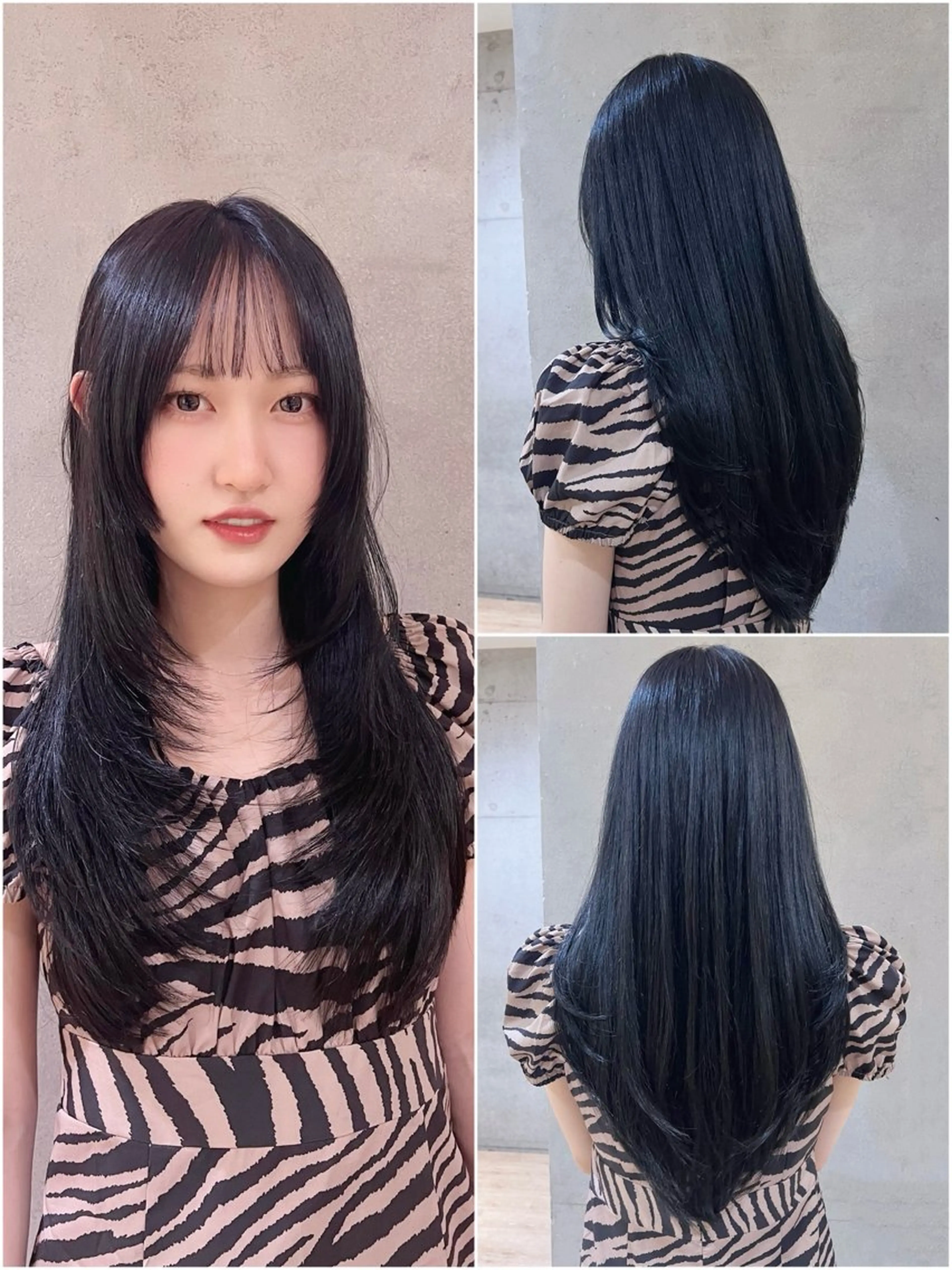 ロング Say.石川葵 ショートボブ前髪のヘアスタイル