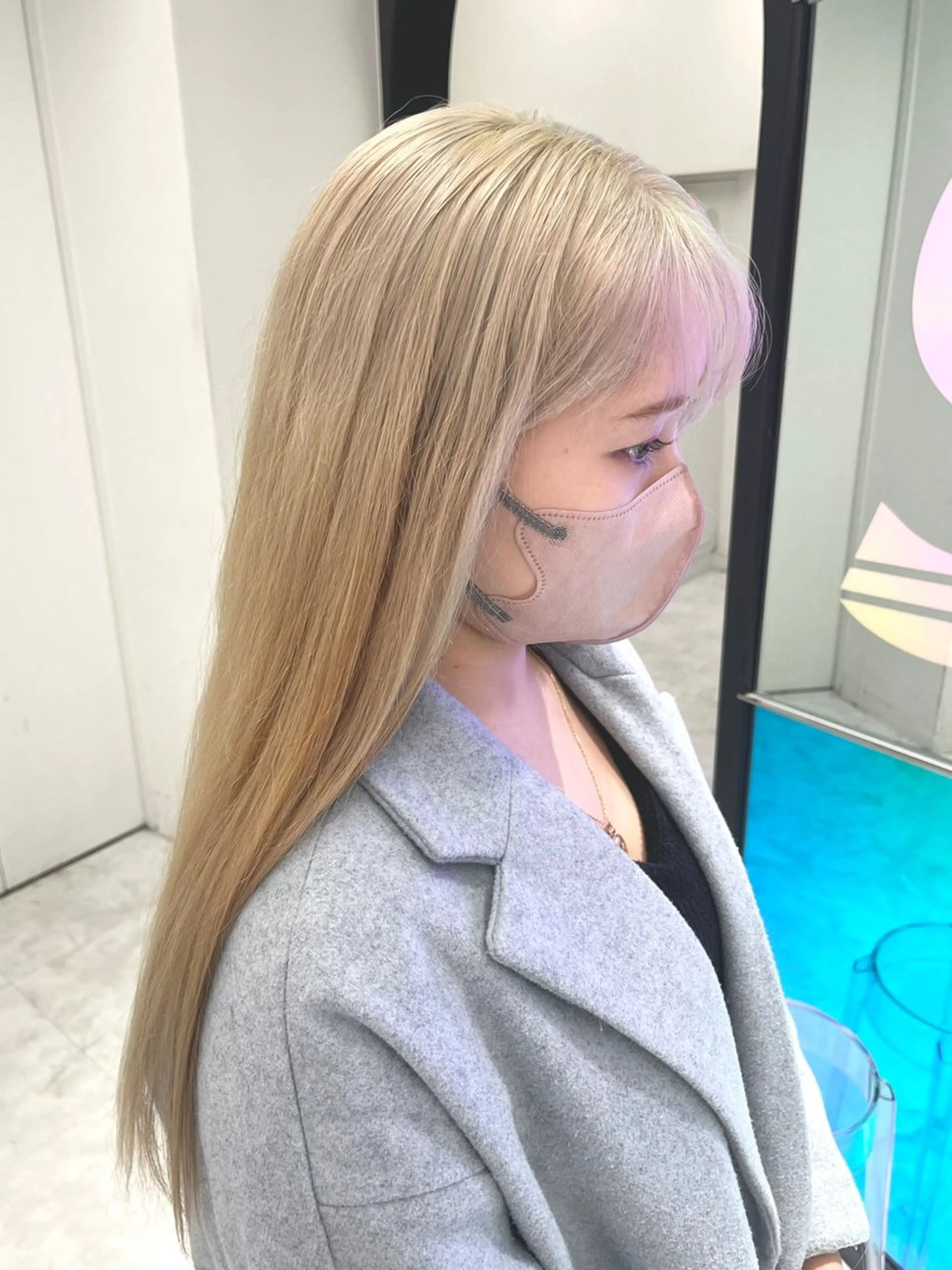 ロング カラー ヘアアレンジ ヘアカラー 🩰girlyモテ ヘア🩰🍨AYAのヘアスタイル