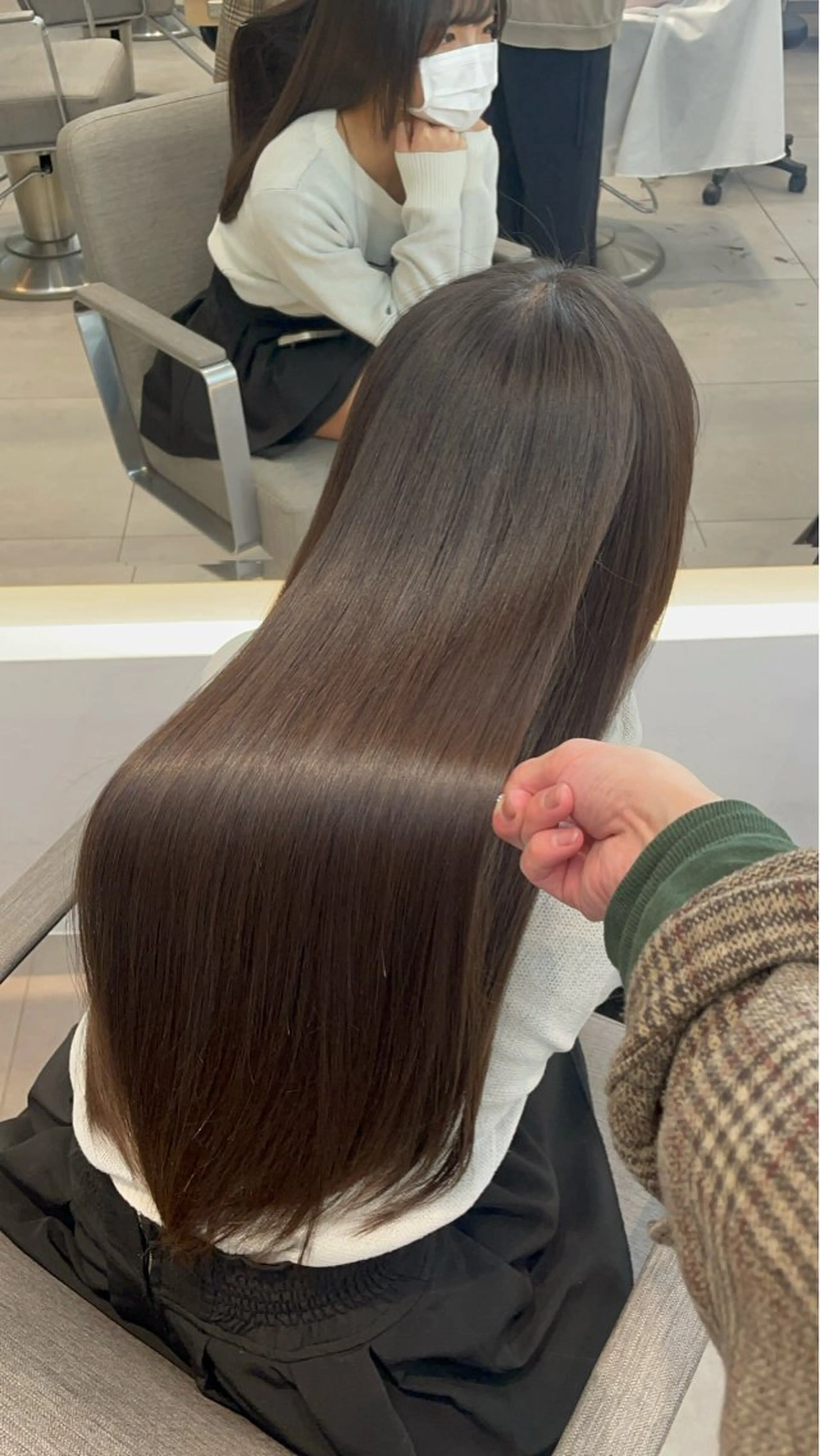 ロング カラー 髪質改善 カット ヘアカラー トリートメント ✨髪質改善✨美髪 矯正🫧小泉のヘアスタイル