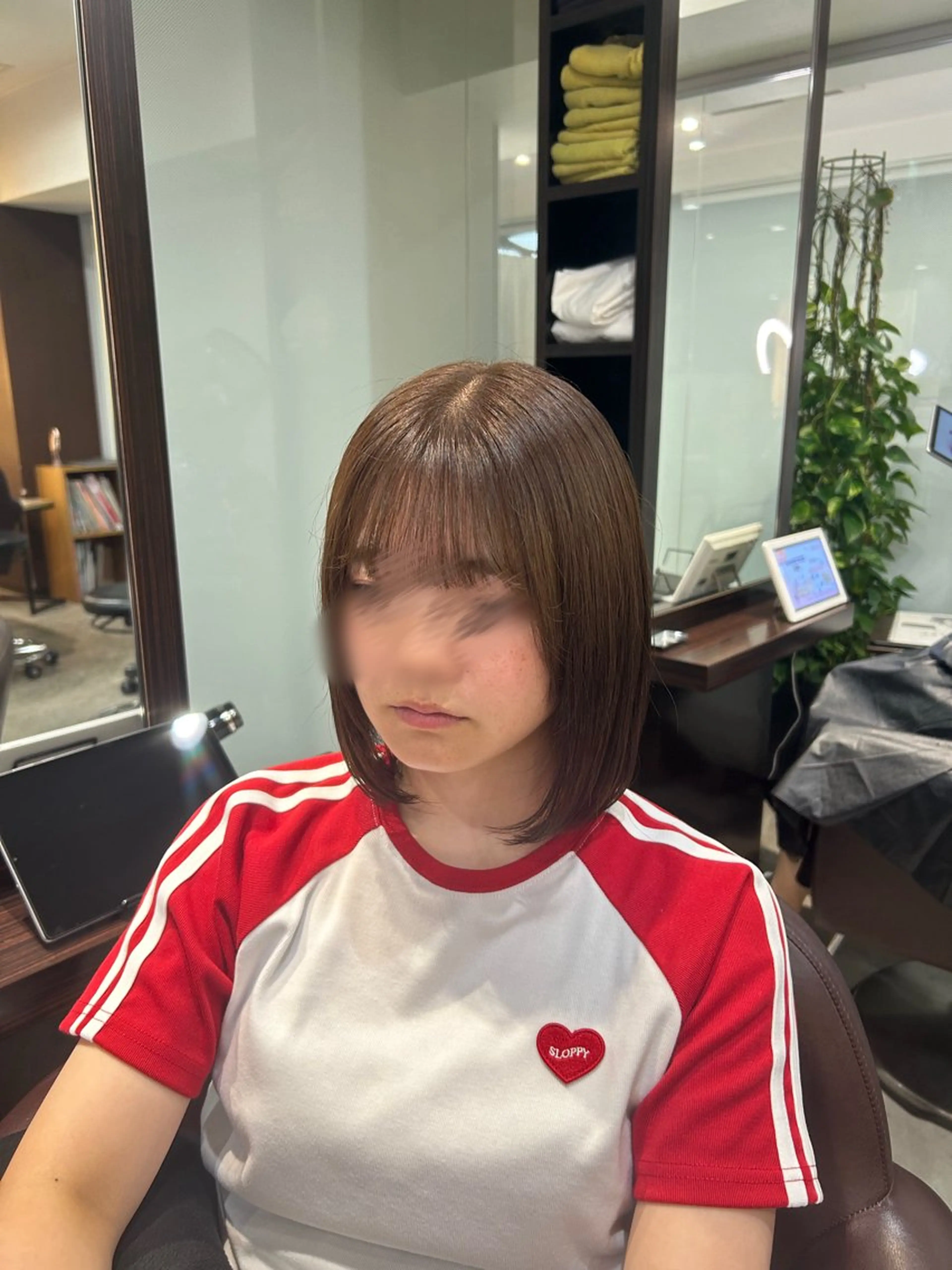 ショート ヘアカラー ヘッドスパ 坂本奈都美 🎀のヘアスタイル