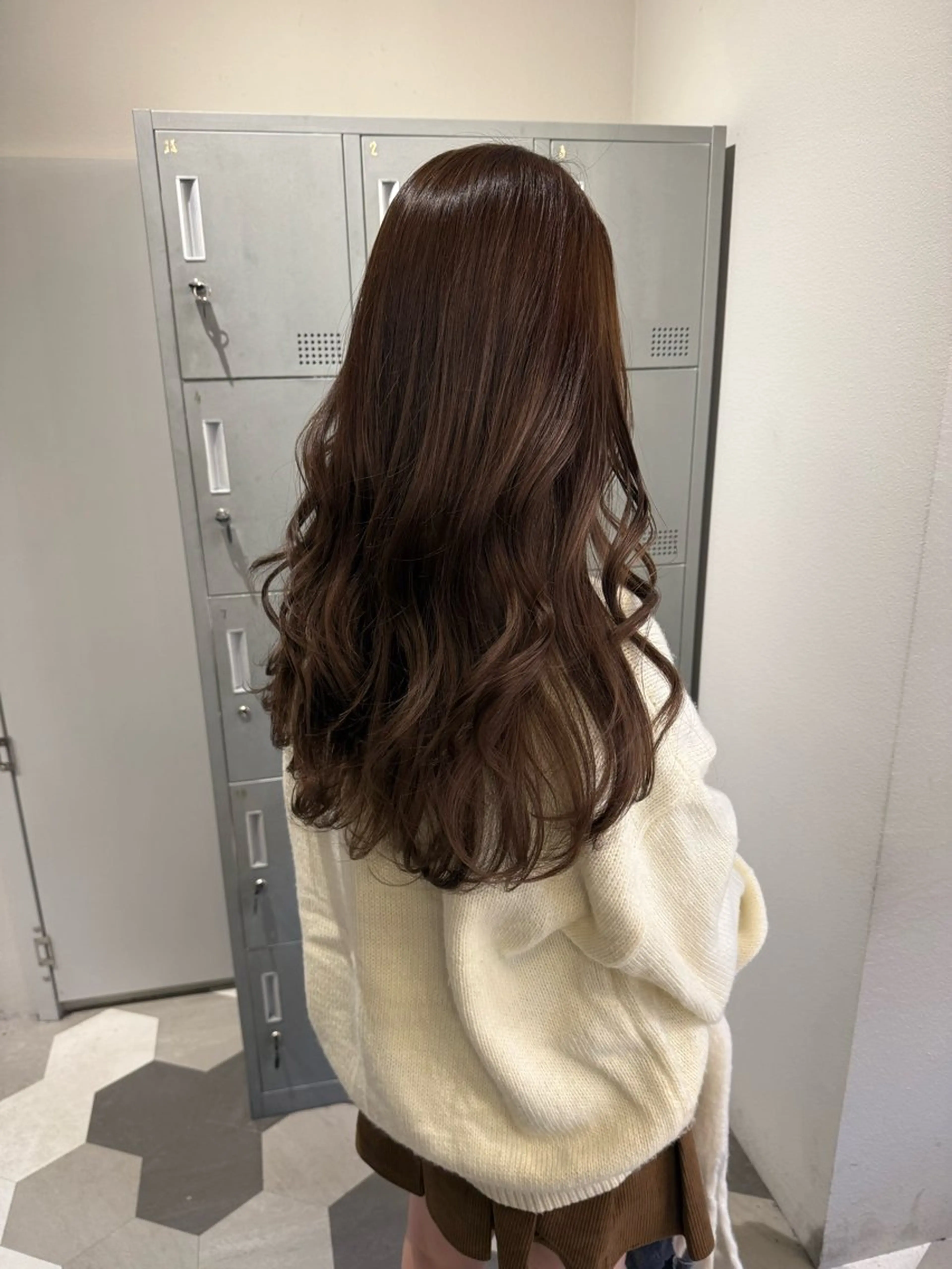 ロング カラー カット ヘアカラー ブリーチ/アレンジ 天満/chihiroのヘアスタイル