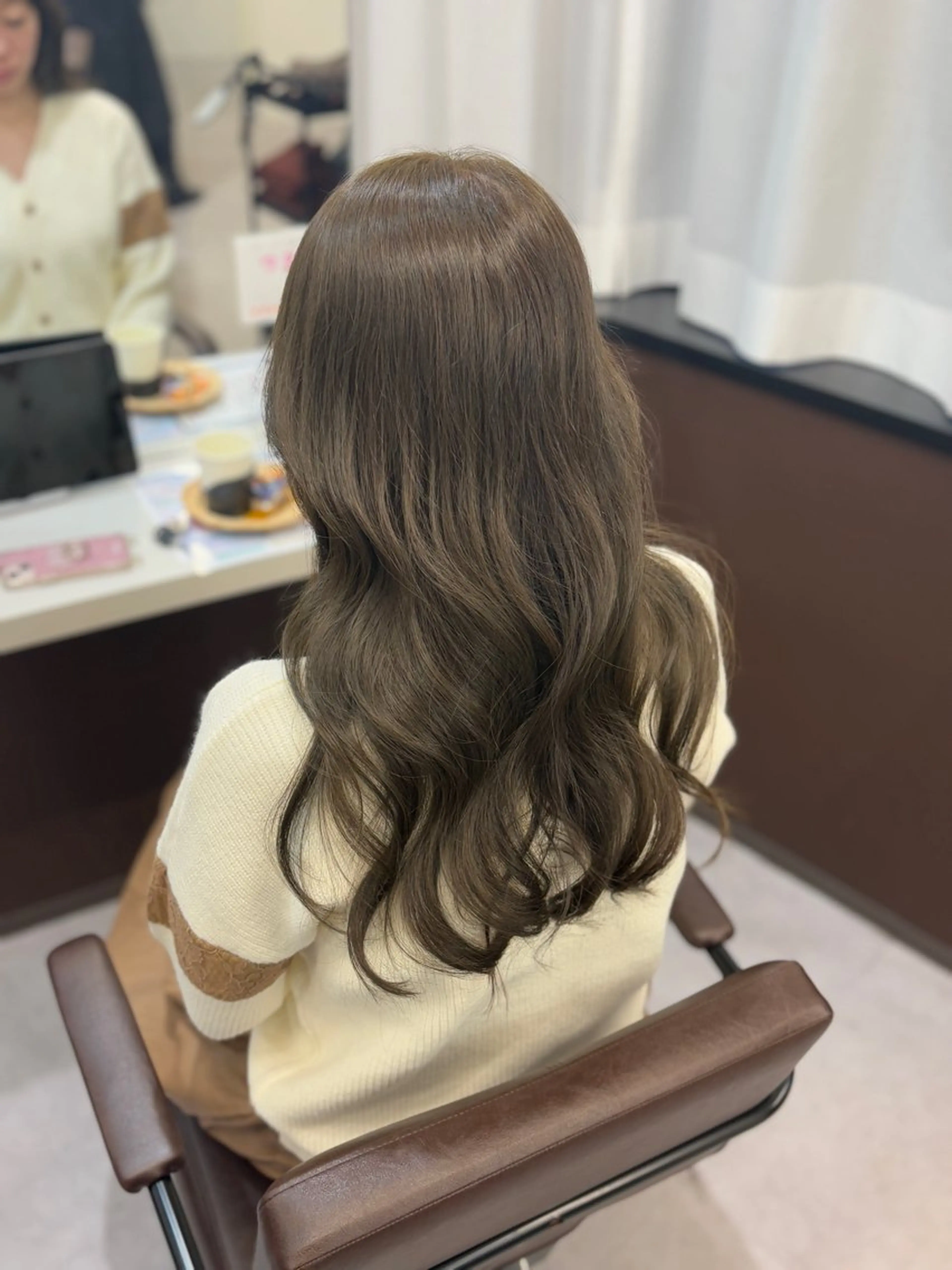 ロング カラー 韓国×髪質改善カラー 💎hinaのヘアスタイル