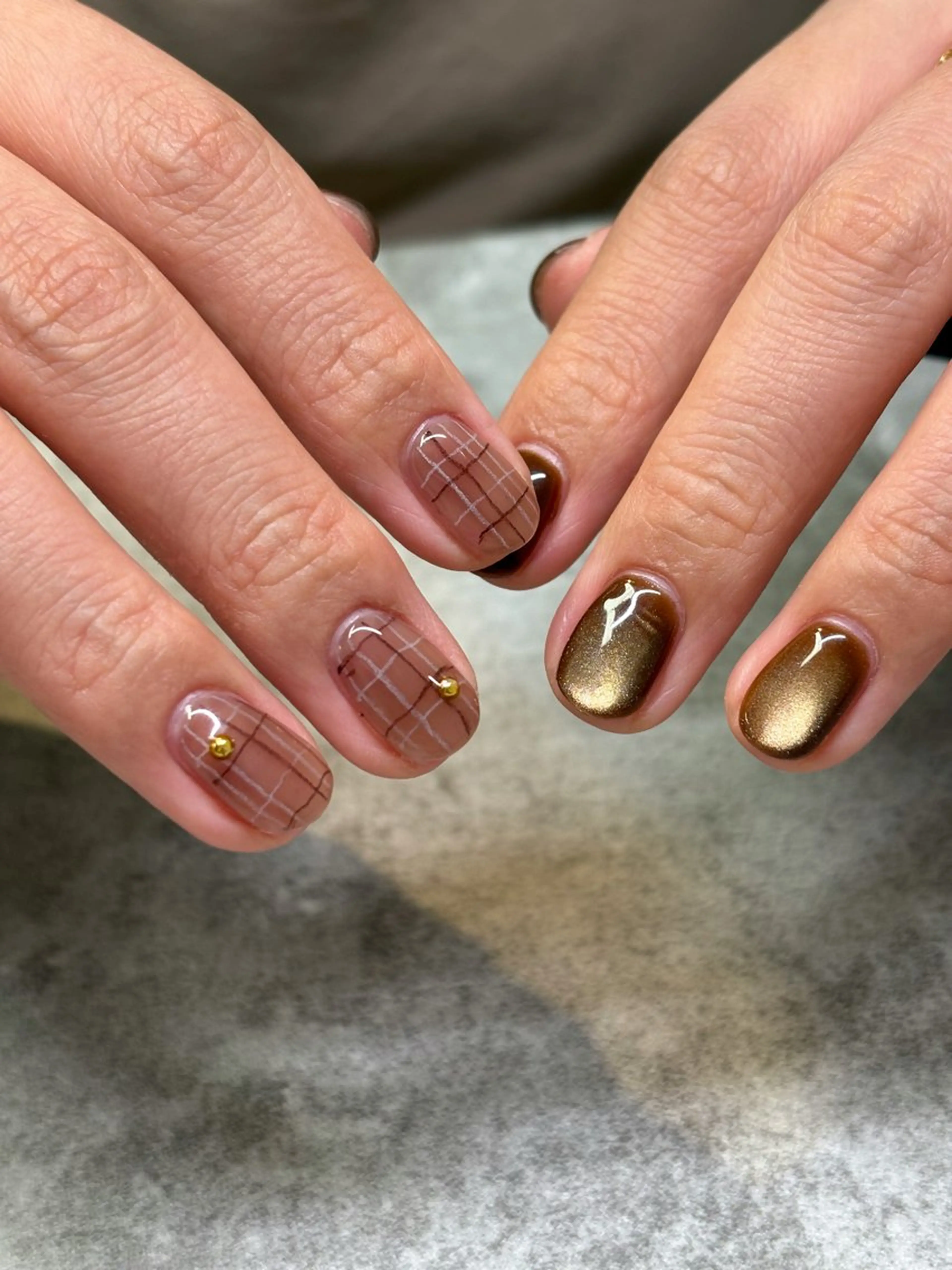 ネイル ハンドネイル Glad nail toyonのネイルデザイン