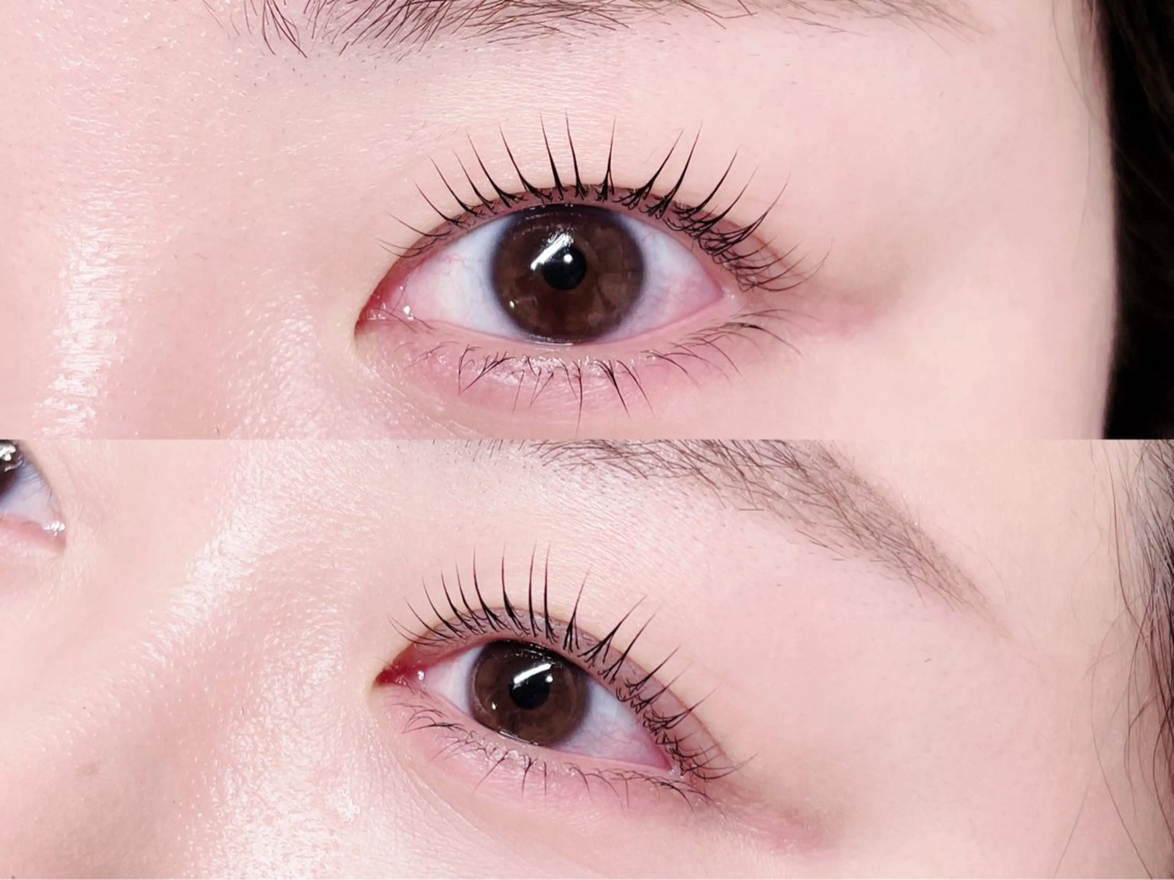 マツエク・マツパ 韓国風マツエク パリジェンヌラッシュリフト まつげパーマ 下まつげエクステ 一重×まつ毛パーマ マツパ 🎀Lino 中目黒 TAKAMI🐈のマツエク・マツパデザイン