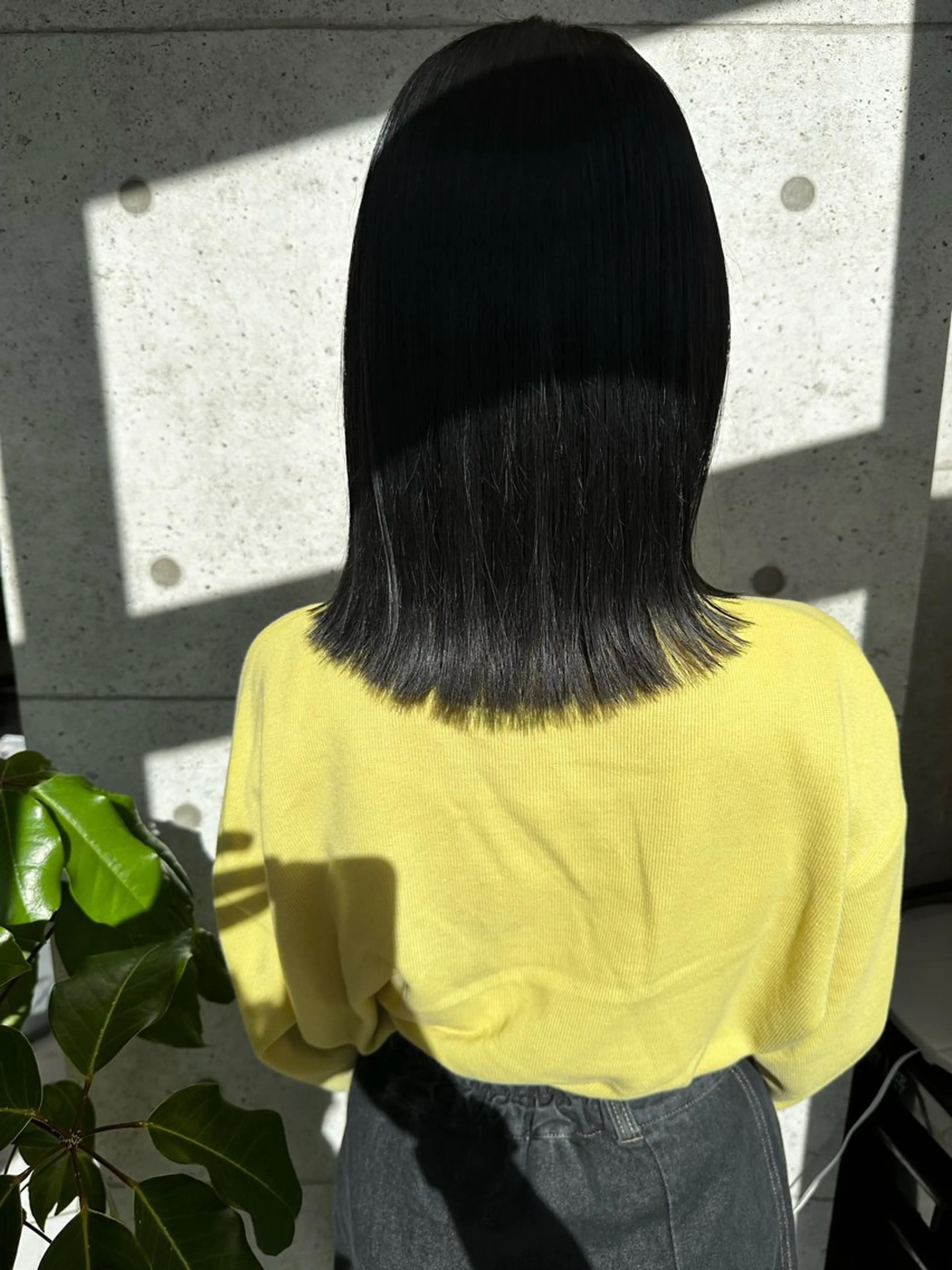 ミディアム カット ヘアカラー トリートメント ⭐️透け感カラー /齊藤容史⭐️のヘアスタイル