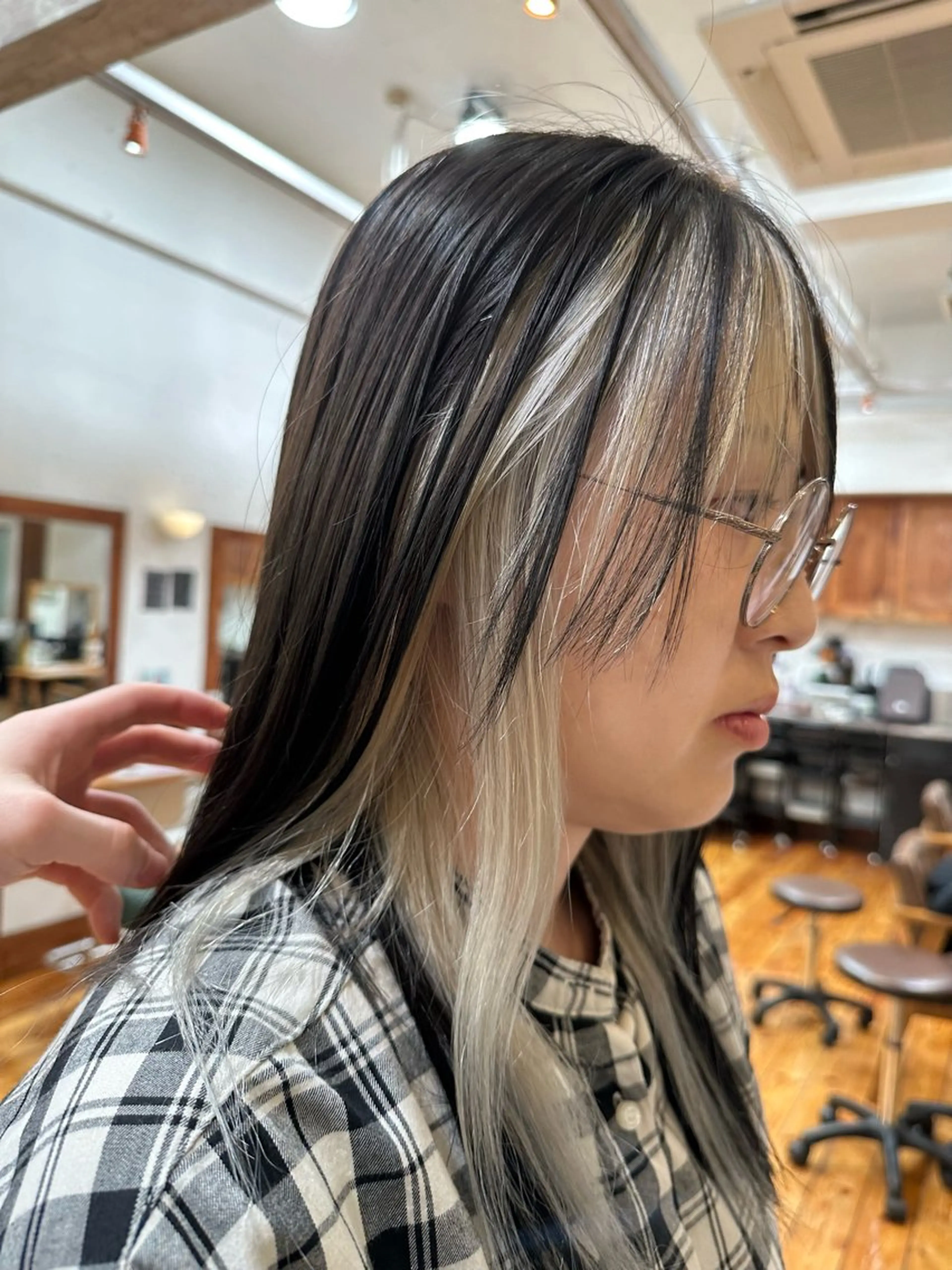 ミディアム カラー カット ヘアカラー トリートメント KAKERU/ボブ/ ショート/パーマ🌱のヘアスタイル