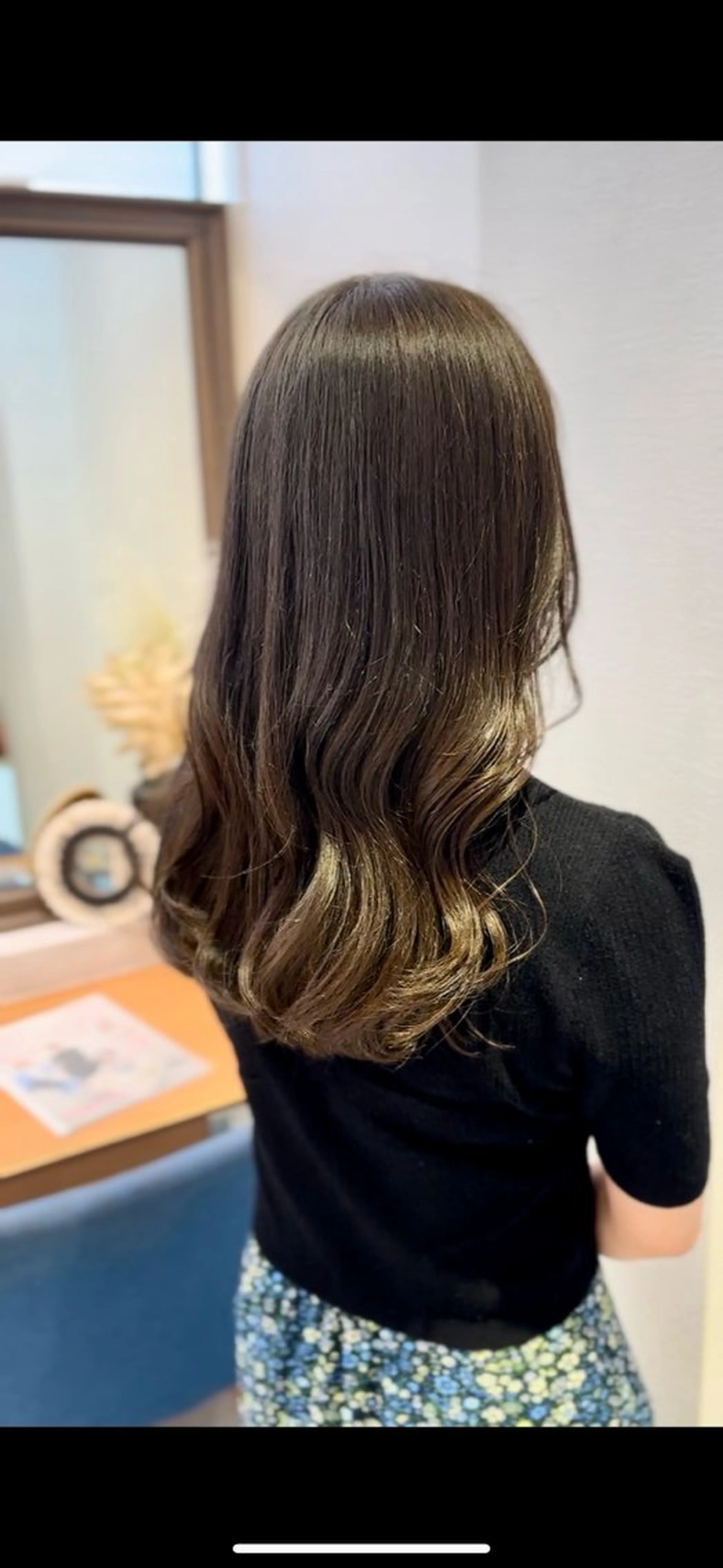 ロング カラー ❤︎韓国レイヤー/透 明感カラー/目黒のヘアスタイル
