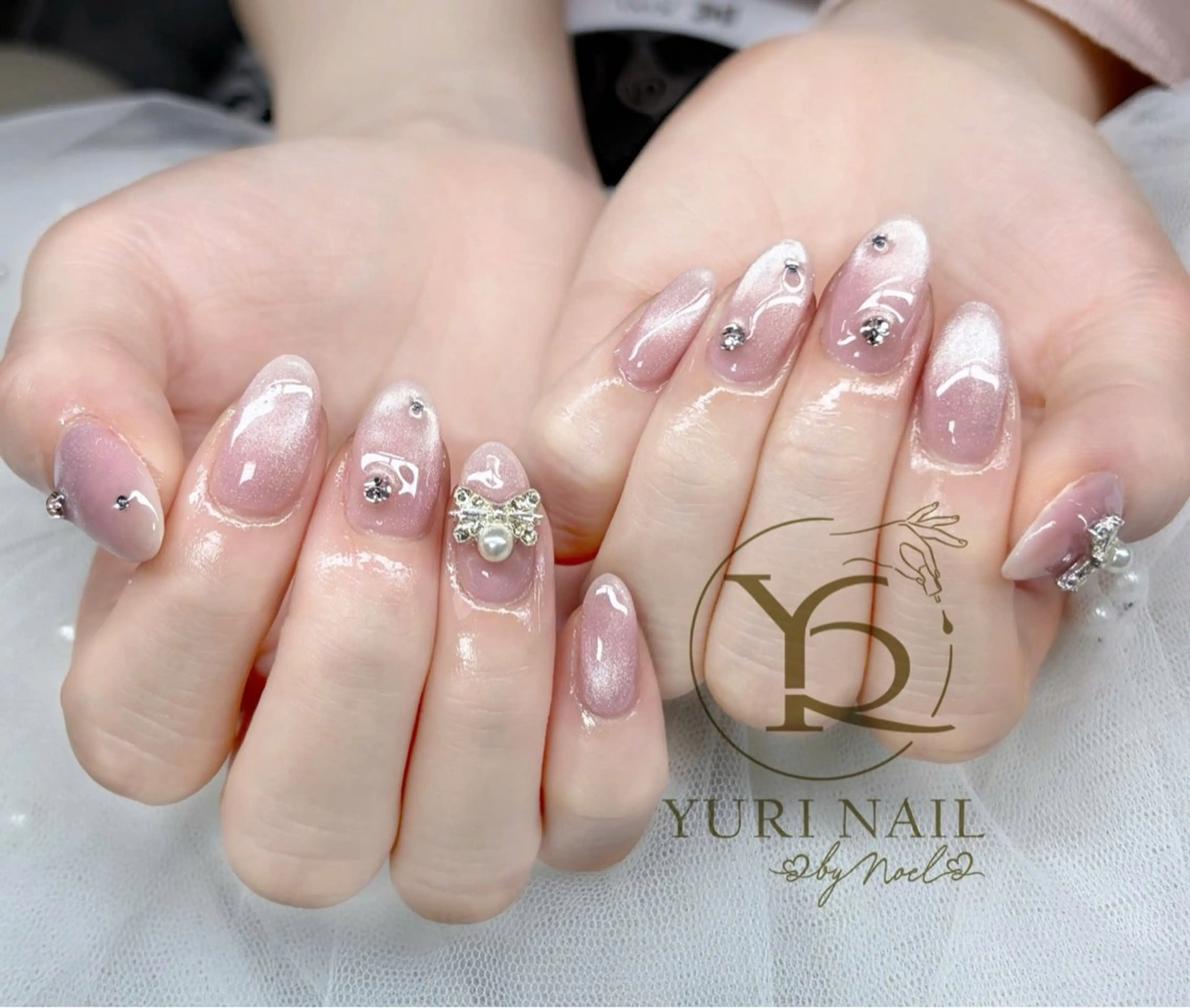 ネイル チークネイル フットネイル 韓国ネイル ニュアンスネイル オフィスネイル ハンドネイル フットネイル ハンドケア YURI Nail Narita所属・YURI Nail NARITAのネイルデザイン