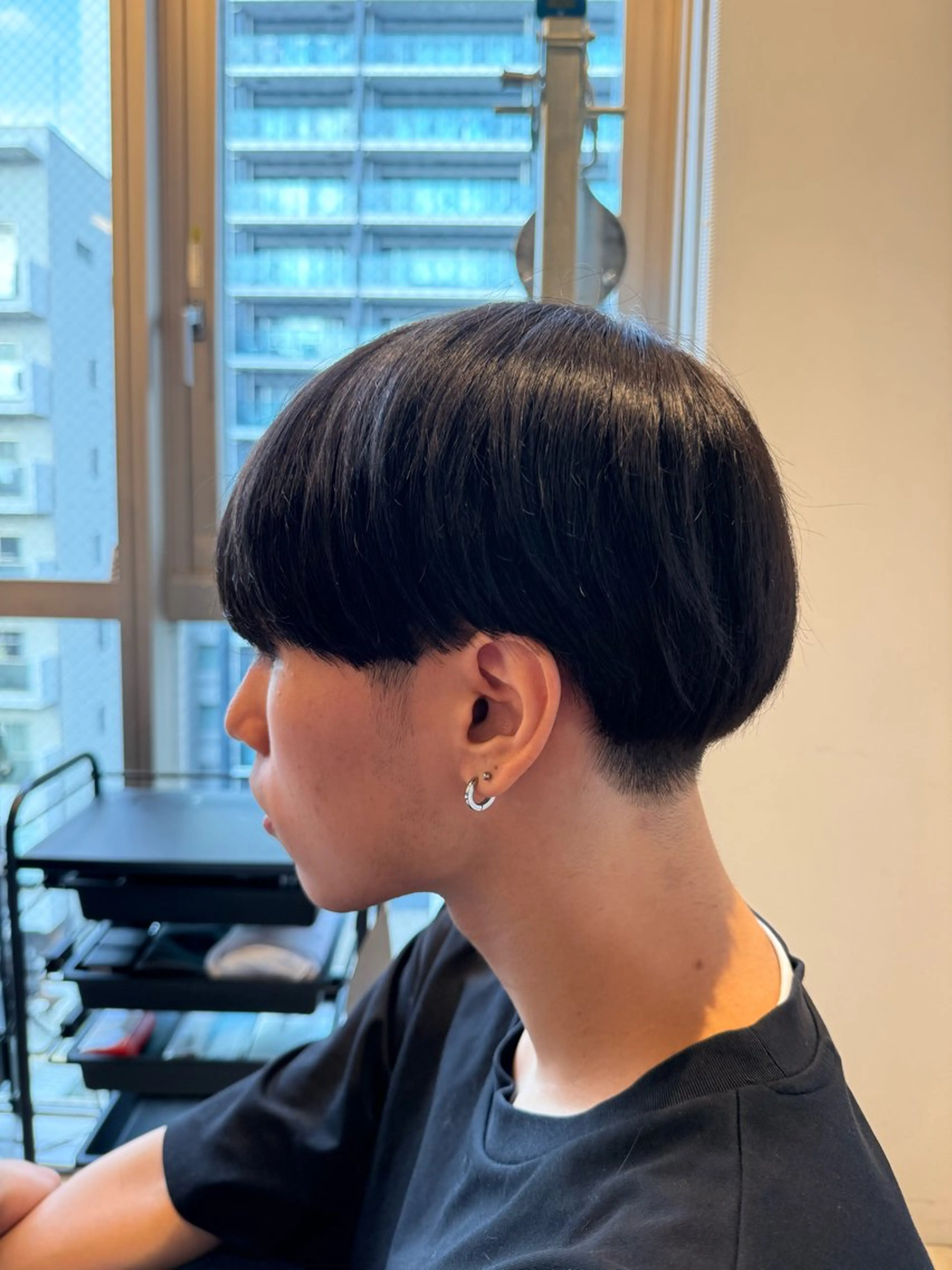 メンズ マッシュ 刈り上げ 高石 乃愛のヘアスタイル