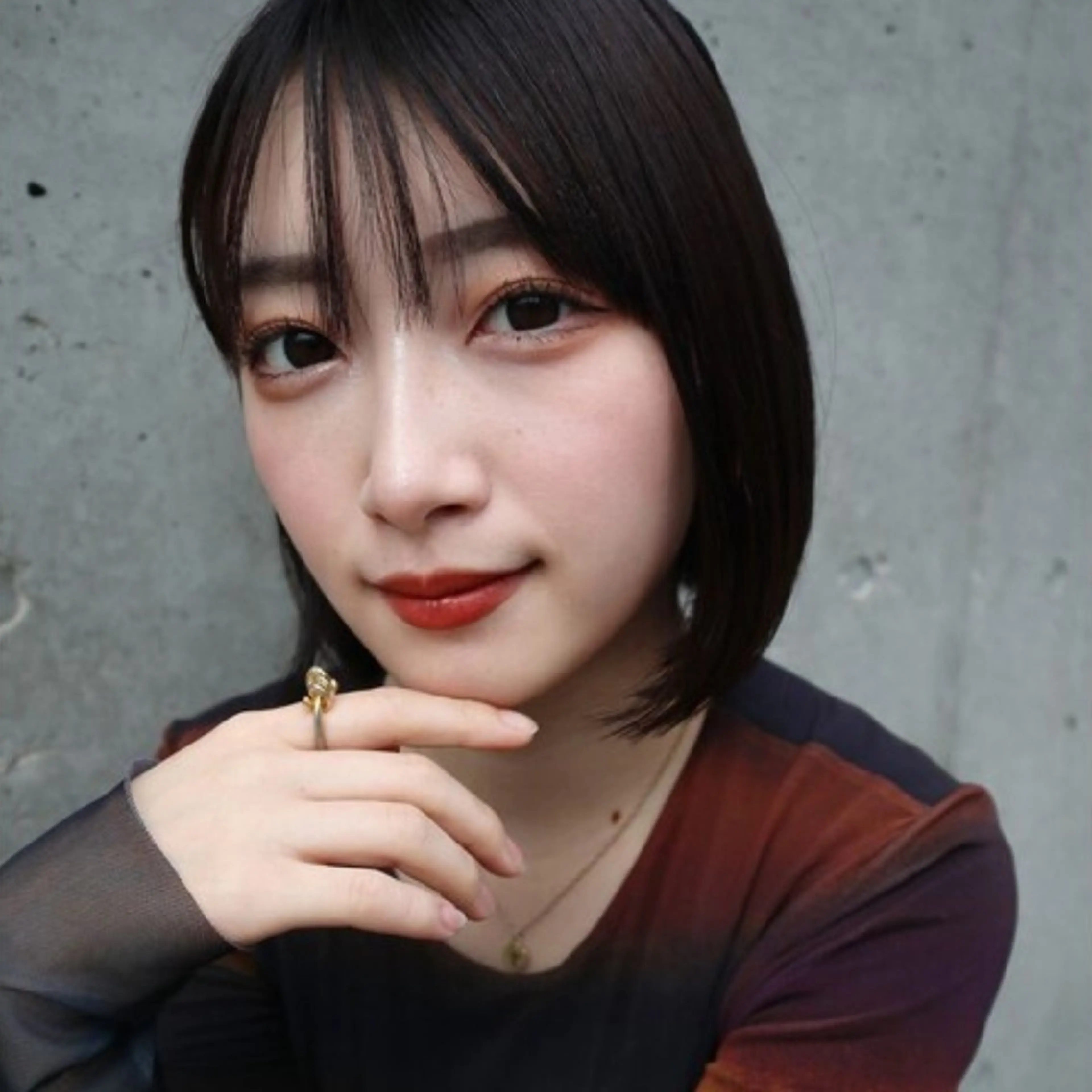 ミディアム ボブ Cecilhair高槻店所属・柳原 武のヘアスタイル