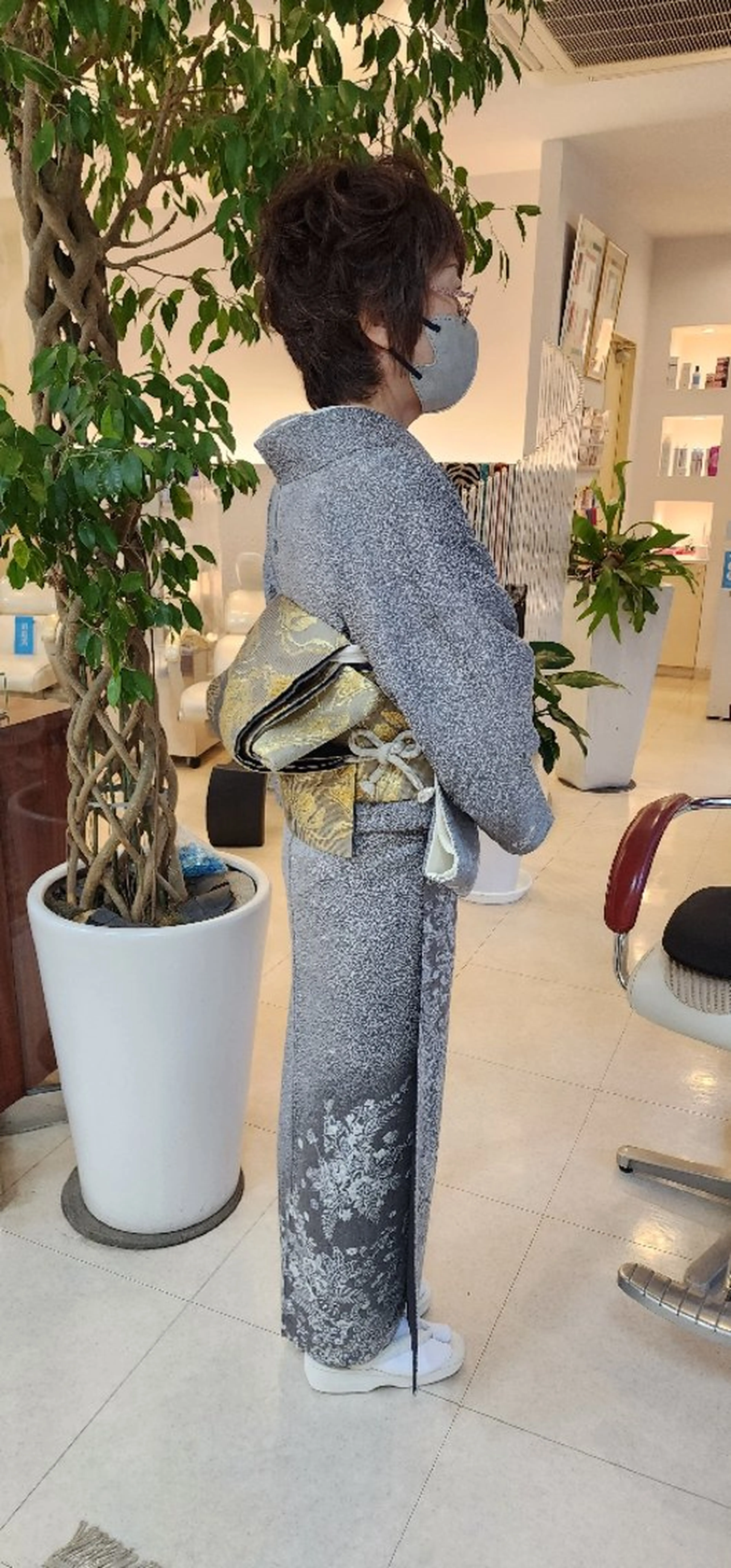 訪問着着付けの写真