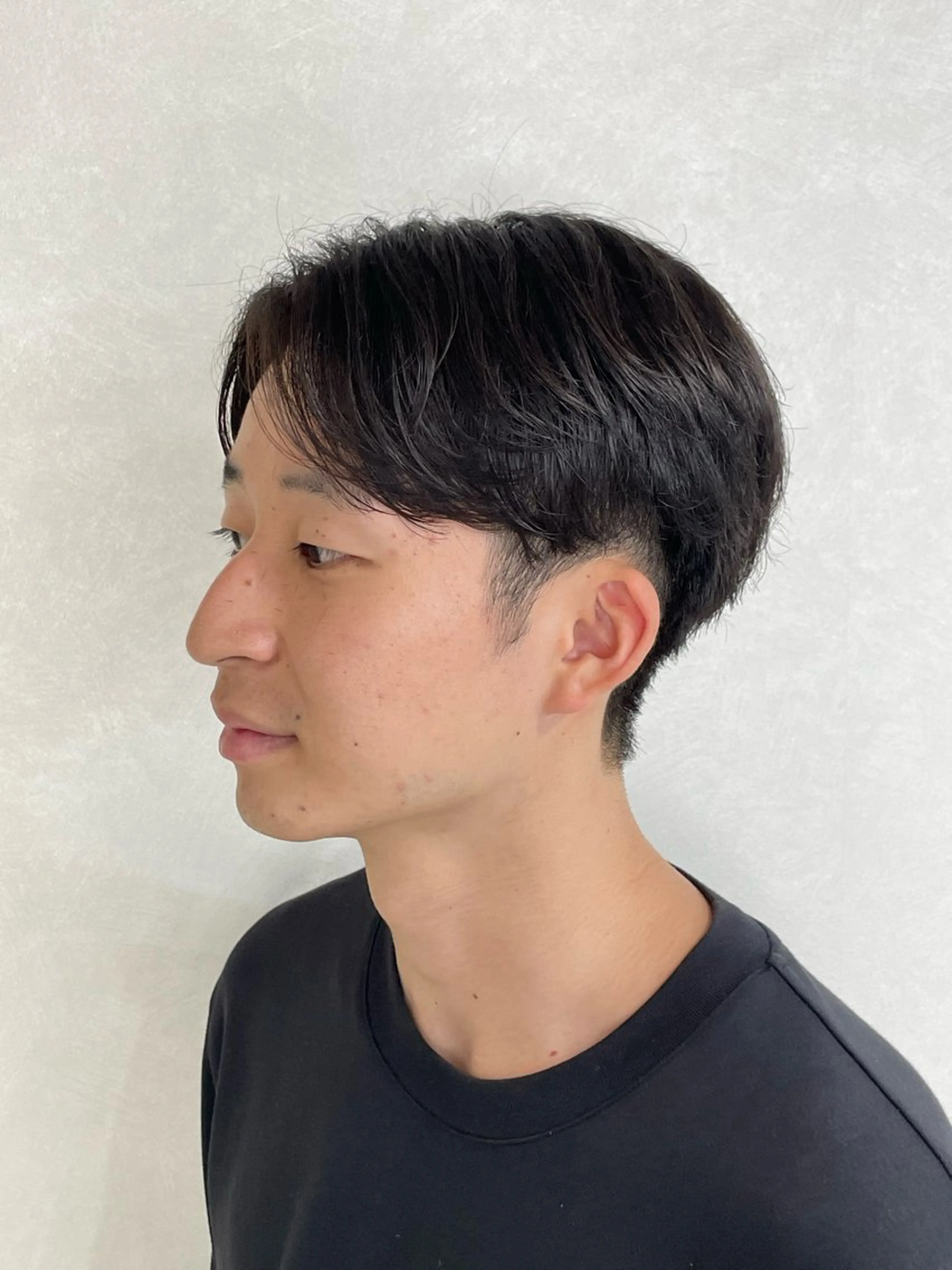 パーマ メンズ センターパート メンズパーマ ニュアンスパーマ カット パーマ Ritsuki メンズ特化😎のヘアスタイル