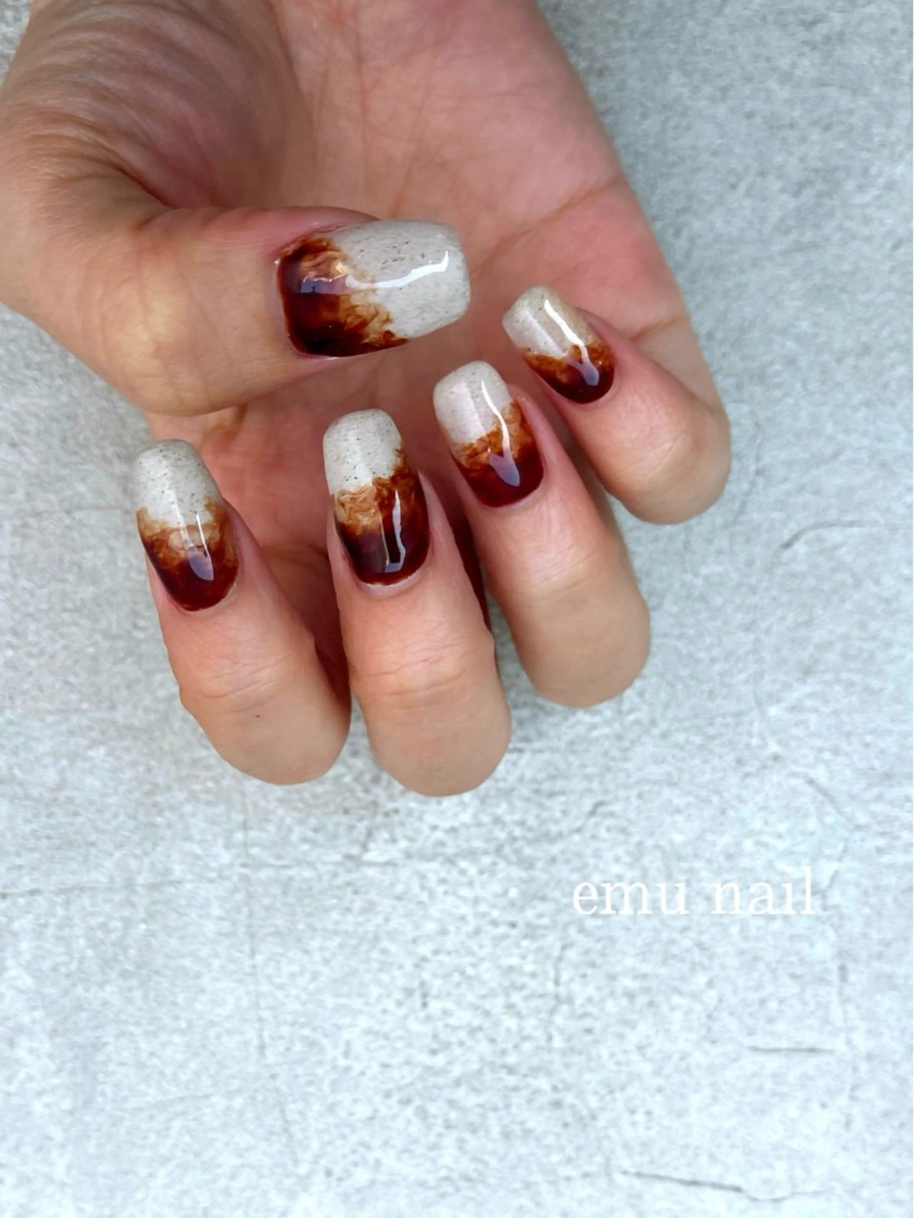 ネイル アートネイル emu nail yuのネイルデザイン