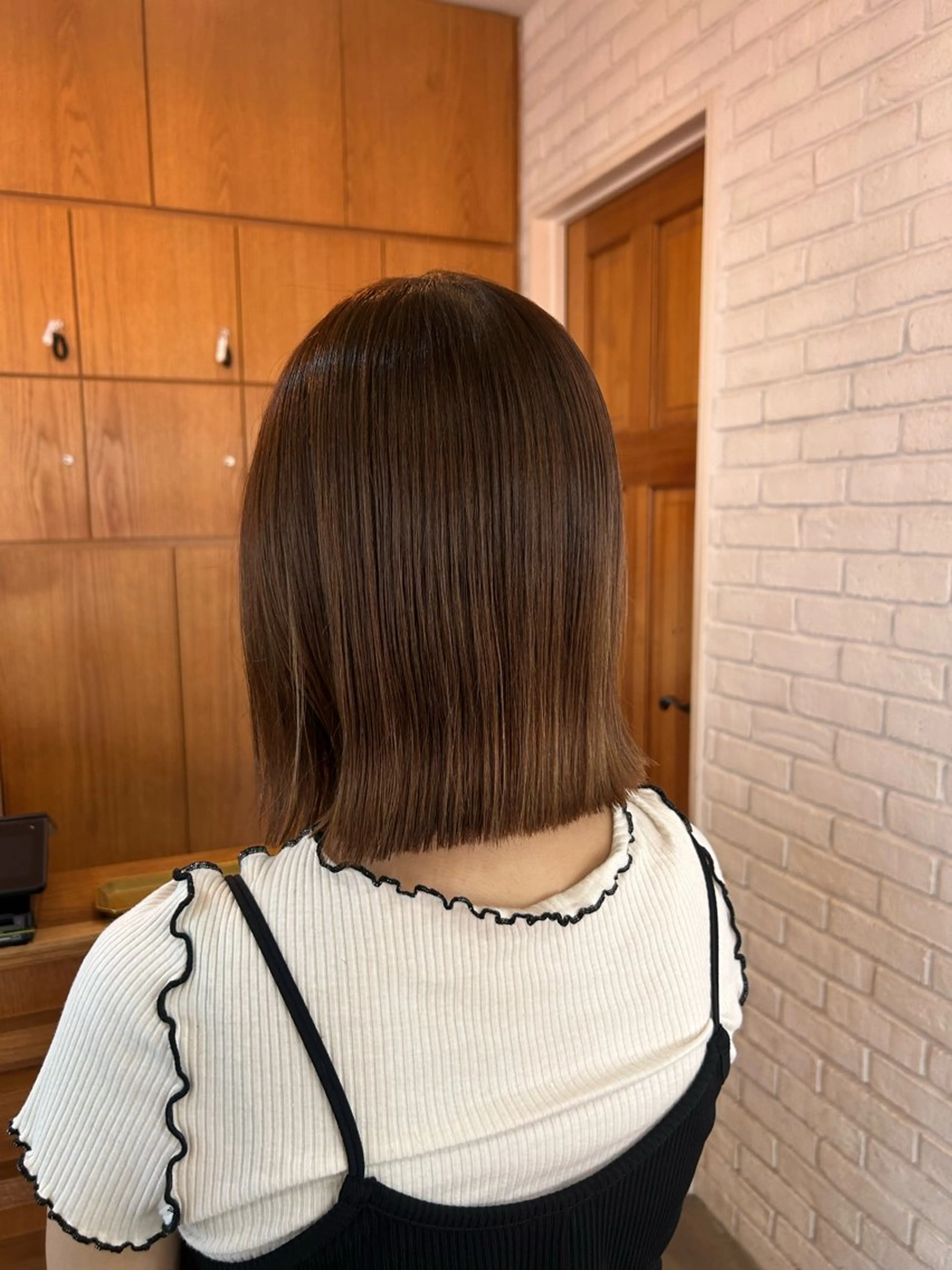 セミロング カットモデル 募集🌷🤍まどかのヘアスタイル