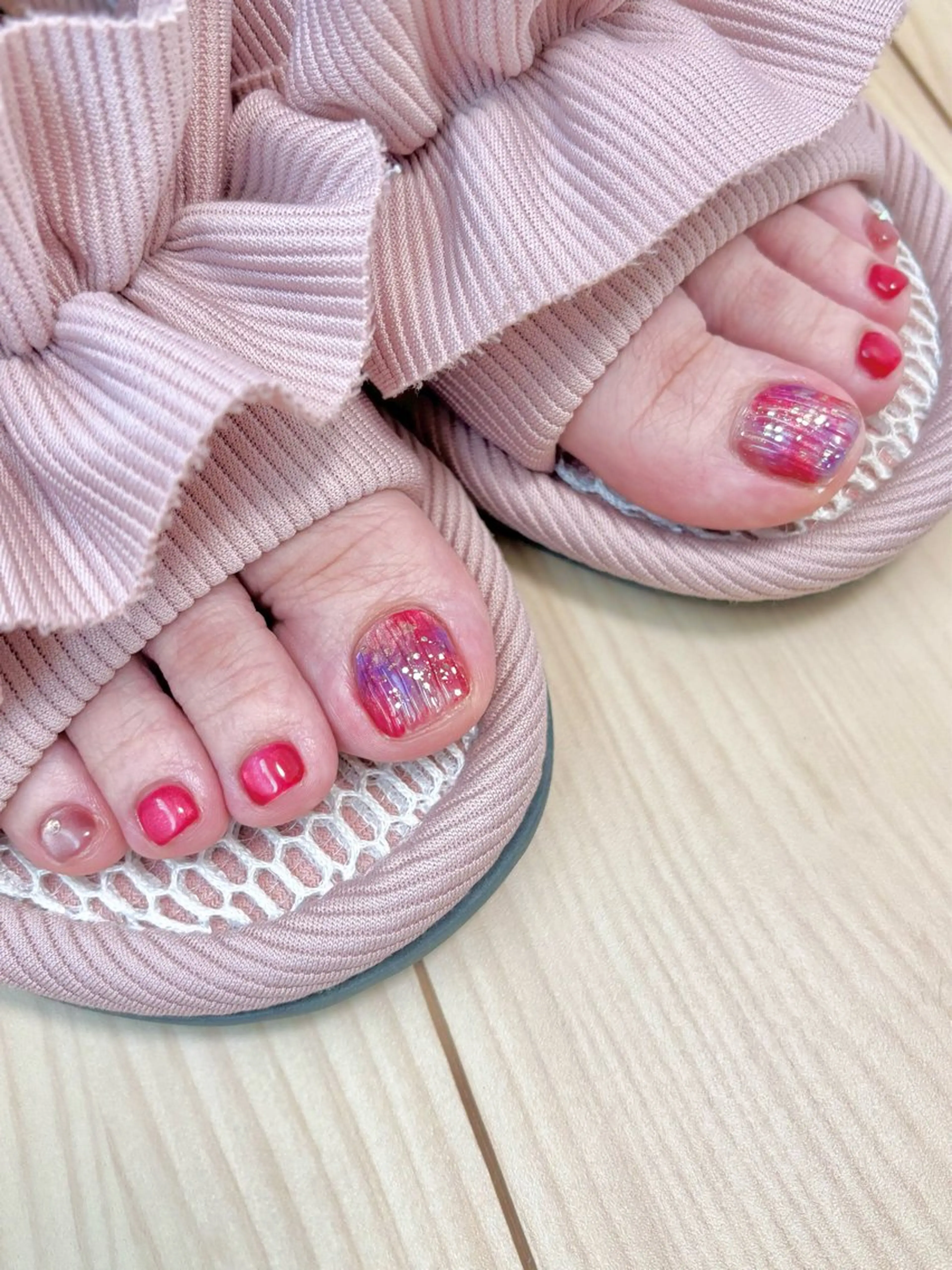 ネイル フットネイル Komuro Erikaのネイルデザイン