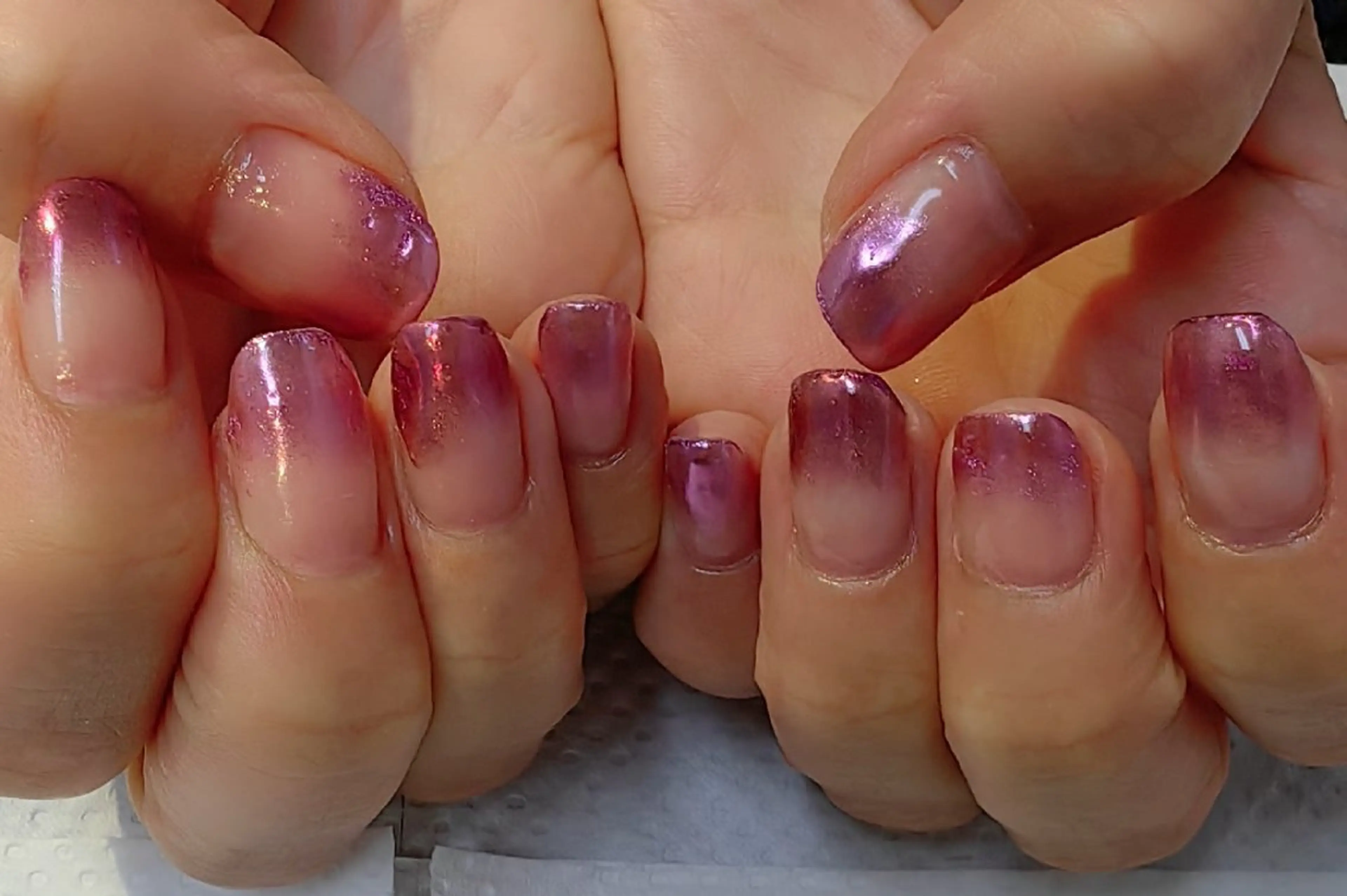 ネイル フレンチネイル ミラーネイル ハンドネイル reve あやののネイルデザイン