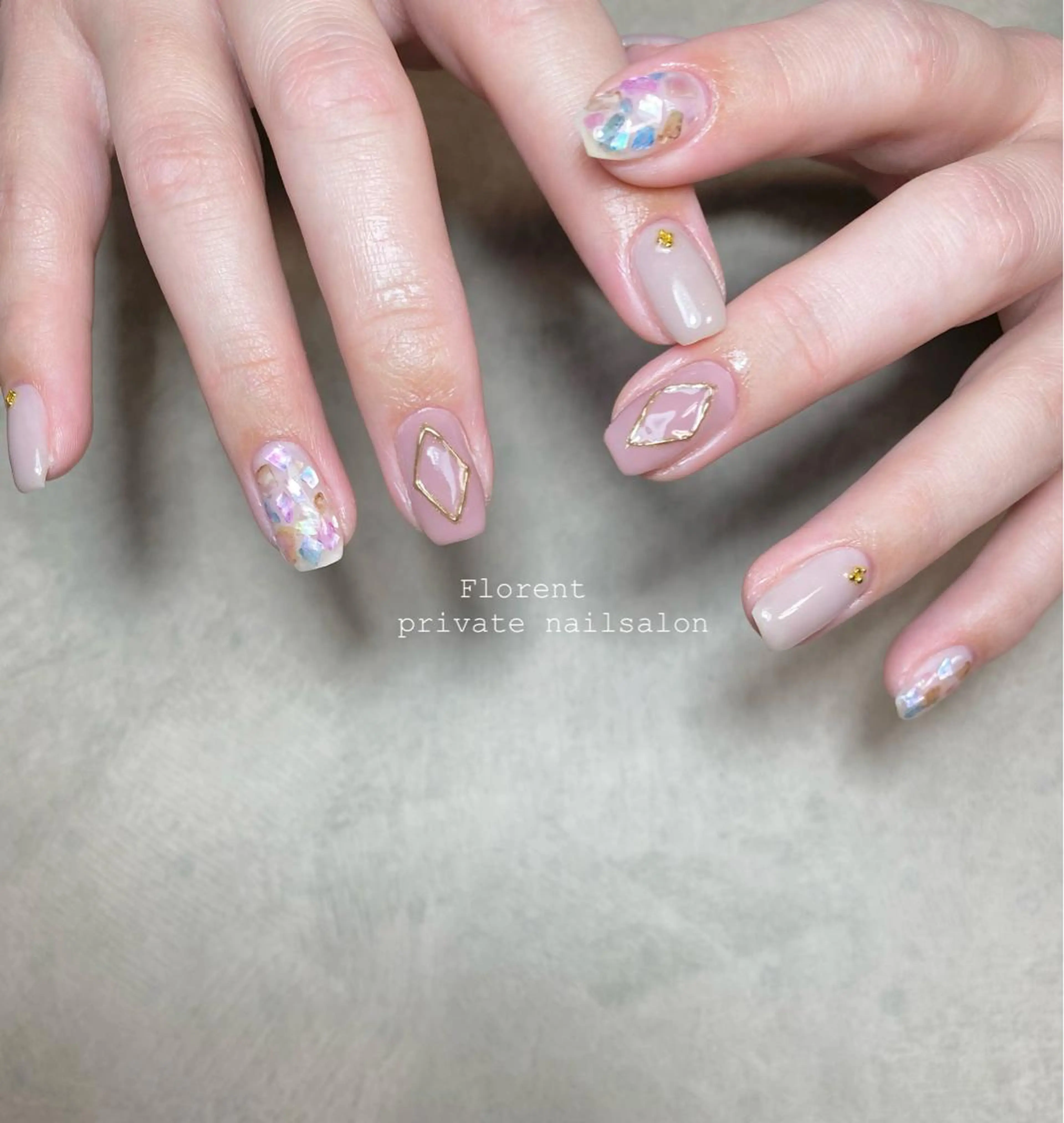 ネイル ハンドネイル florent nailのネイルデザイン